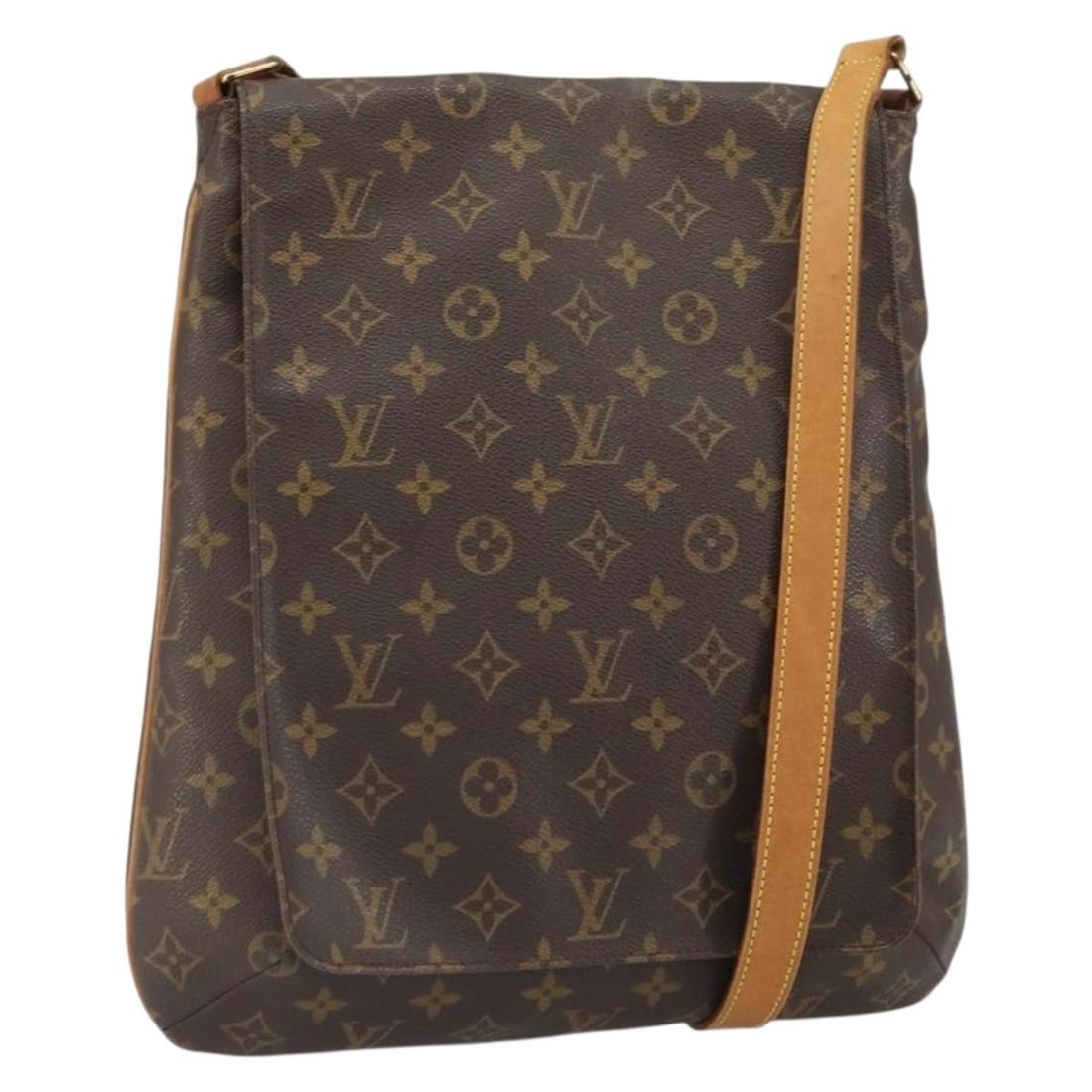 Louis Vuitton Musette M51256 Monogram Canvas Shoulder Bag: Louis Vuitton Musette M51256 Monogram Canvas Shoulder Bag Louis Vuitton Monogram Musette shoulder bag in Monogram Canvas, made in France. The bag features a Monogram color/finish, style shoulder bag, 