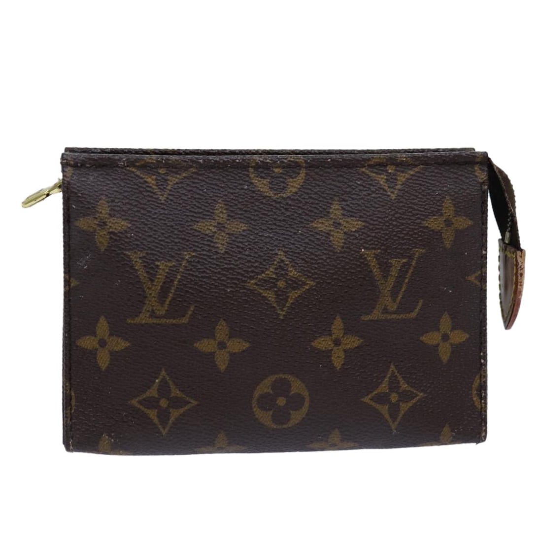 Louis Vuitton M47546 Monogram Canvas Poche Toilette 15 Pouch: Louis Vuitton M47546 Monogram Canvas Poche Toilette 15 Pouch Louis Vuitton Monogram Poche Toilette 15 pouch in Monogram Canvas, made in France. This women's pouch measures approximately 14 cm W x 10 c