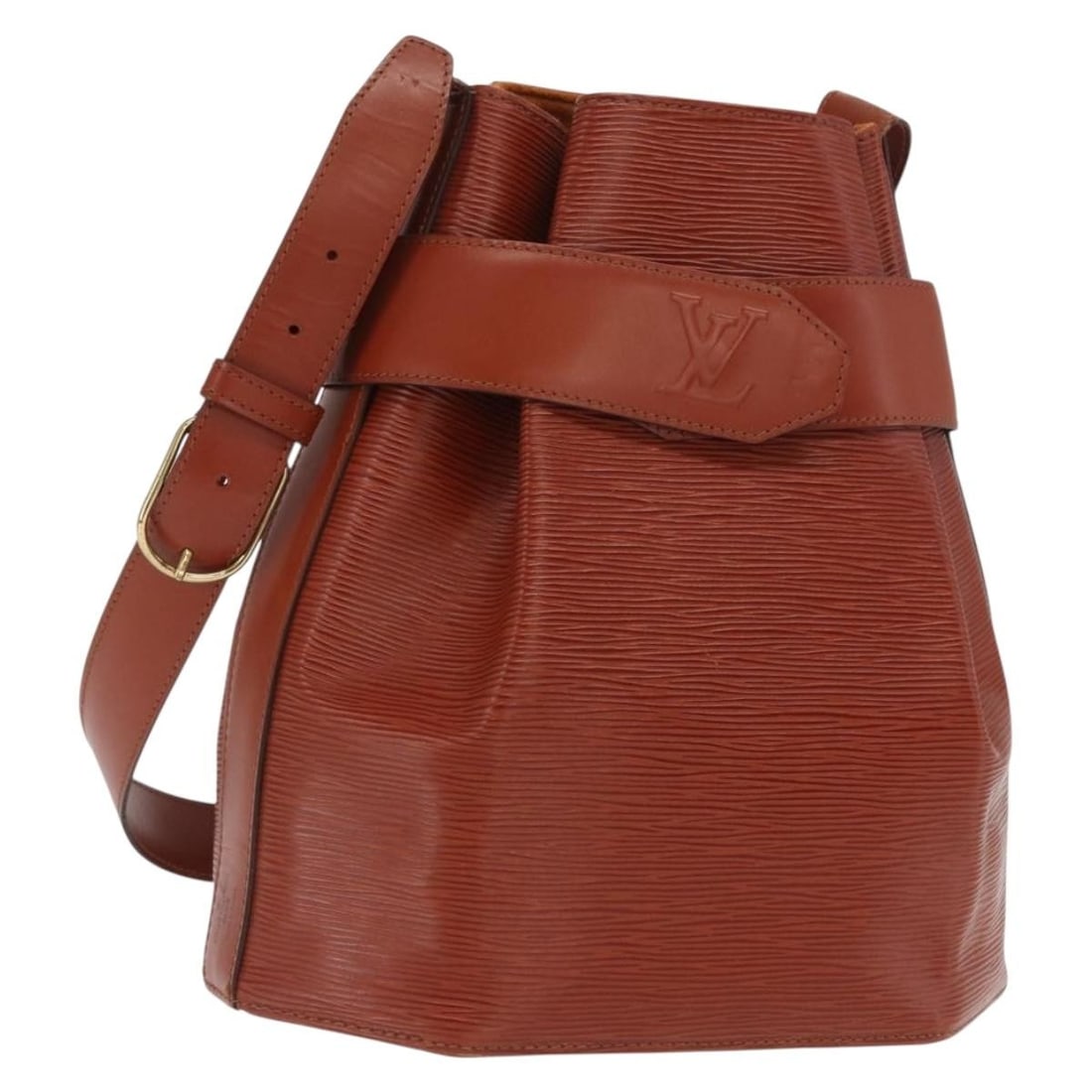Louis Vuitton Sac de Paul PM Brown Epi Leather Shoulder Bag M80203: Louis Vuitton Sac de Paul PM Brown Epi Leather Shoulder Bag M80203 This Louis Vuitton Epi Sac de Paul PM is a women's shoulder bag crafted from durable brown Epi leather. The bag features a structured
