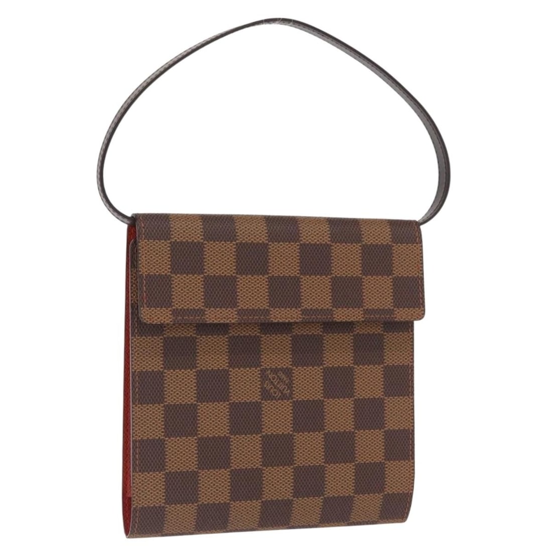 Louis Vuitton N62935 Damier Ebene Canvas CD Holder Pouch: Louis Vuitton N62935 Damier Ebene Canvas CD Holder Pouch Louis Vuitton Damier Ebene CD Holder Pouch in Damier Ebene canvas, made in Spain. This pouch measures approximately W15 cm x H16 cm x D1.5 cm (