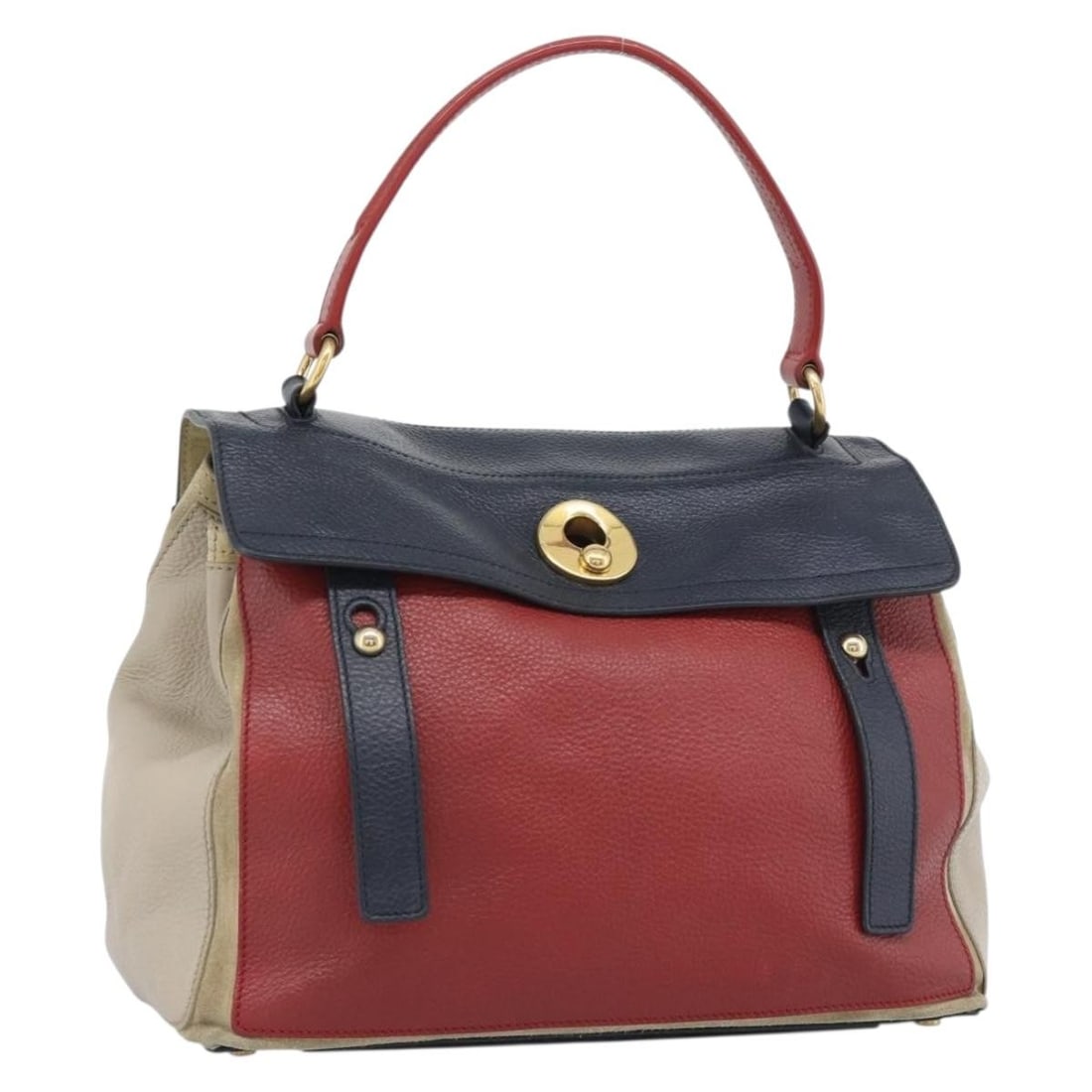 Salvatore Ferragamo Leather Shoulder Bag Beige Gold Italy: Salvatore Ferragamo Leather Shoulder Bag Beige Gold Italy Salvatore Ferragamo shoulder bag in beige and gold leather, made in Italy. This women's bag features a shoulder strap with an approximate 6.3 