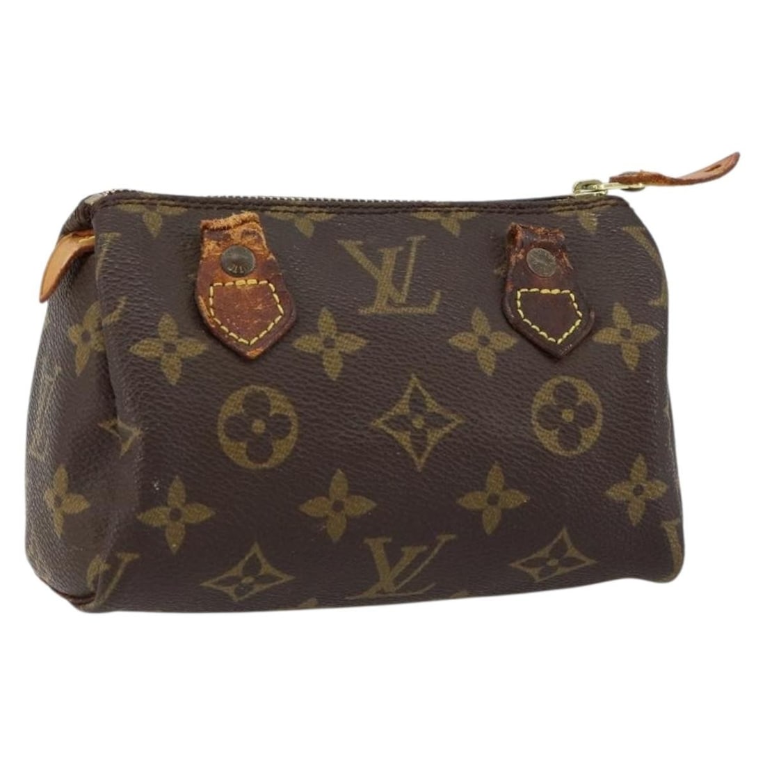 LOUIS VUITTON Monogram Mini Speedy Hand Bag M41534 Authentic: LOUIS VUITTON Monogram Mini Speedy Hand Bag M41534 Authentic This authentic LOUIS VUITTON Monogram Mini Speedy Hand Bag (M41534) is a stylish accessory that embodies the iconic monogram canvas design.