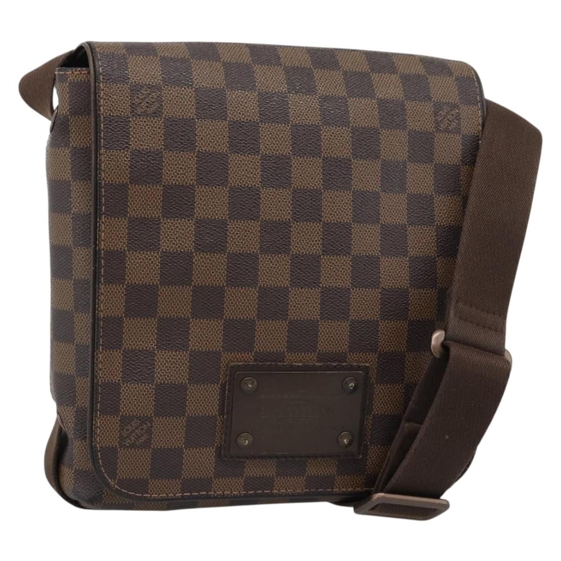 Louis Vuitton Brooklyn PM Damier Ebene Canvas Shoulder Bag N51210: Louis Vuitton Brooklyn PM Damier Ebene Canvas Shoulder Bag N51210 Louis Vuitton Damier Ebene Brooklyn PM shoulder bag in Damier Ebene canvas, made in Spain. This women's shoulder bag measures approxim