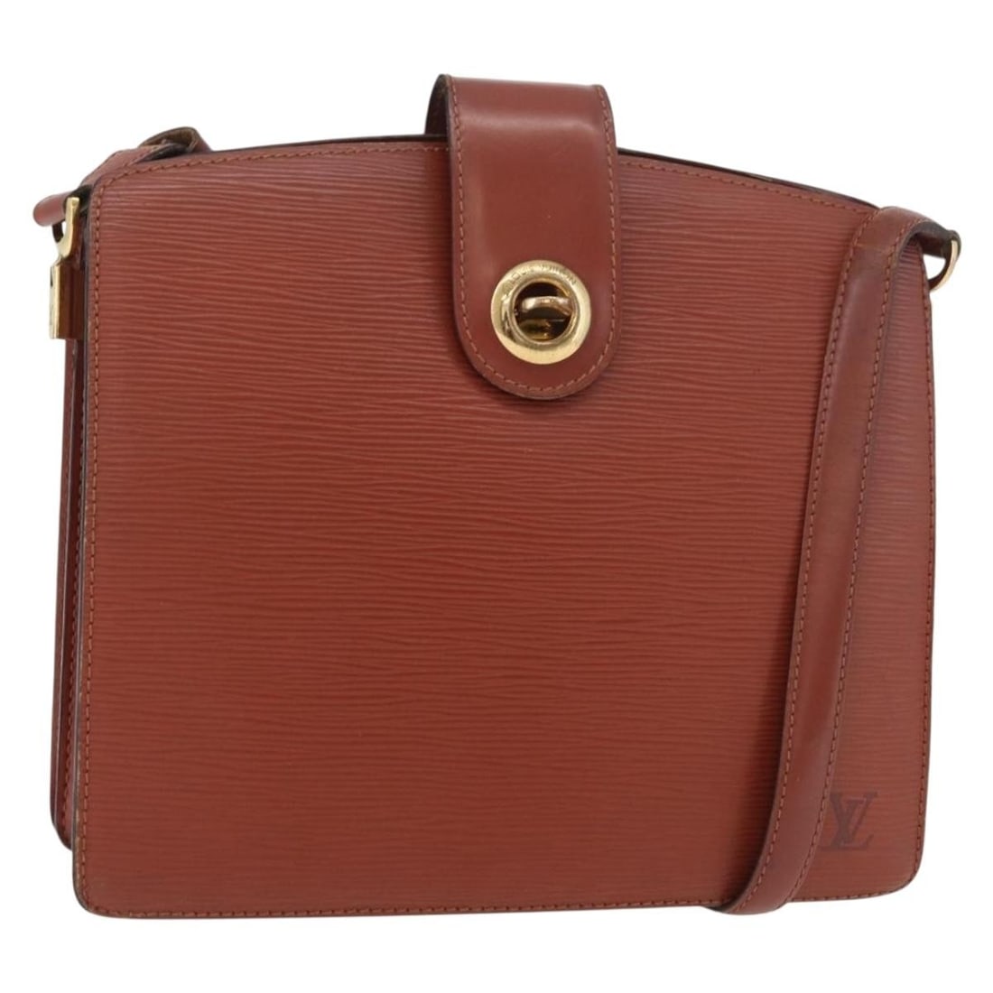 Louis Vuitton Capuchin M52343 Brown Epi Leather Shoulder Bag (1 of 18)