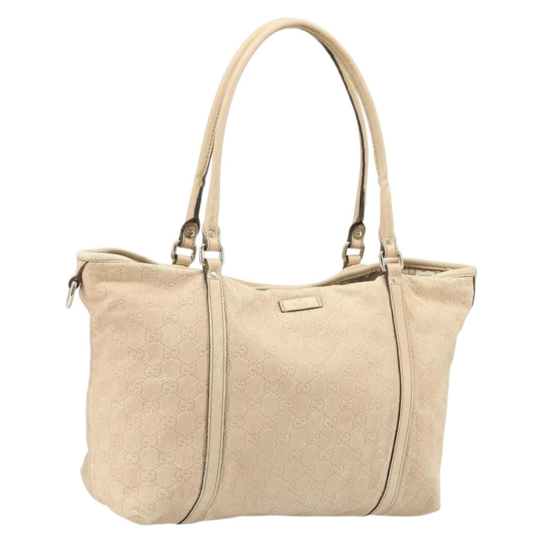 Gucci Guccissima Beige Gold Leather and Canvas Women's Tote Bag Italy: Gucci Guccissima Beige Gold Leather and Canvas Women's Tote Bag Italy This is a Gucci GG Canvas Guccissima tote bag crafted from beige and gold leather with GG canvas accents. Designed for women, the 