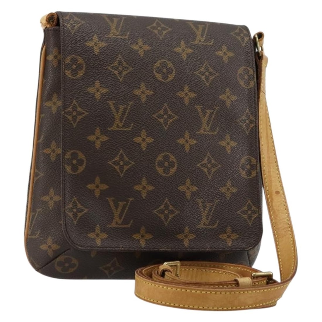 Louis Vuitton Musette Salsa M51387 Monogram Canvas Shoulder Bag: Louis Vuitton Musette Salsa M51387 Monogram Canvas Shoulder Bag Louis Vuitton Monogram Musette Salsa Long Shoulder Bag in Monogram Canvas, made in France. This shoulder bag features a long shoulder st