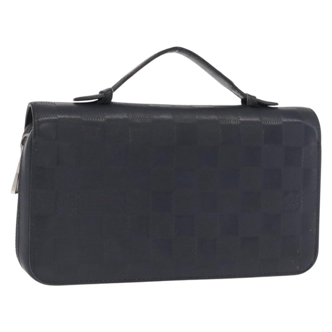 Louis Vuitton Zippy XL Black Damier Infini Leather Travel Case N61254: Louis Vuitton Zippy XL Black Damier Infini Leather Travel Case N61254 Louis Vuitton Damier Infini Zippy XL Travel Case in black, made in Spain from Damier Infini leather. This women's travel case meas