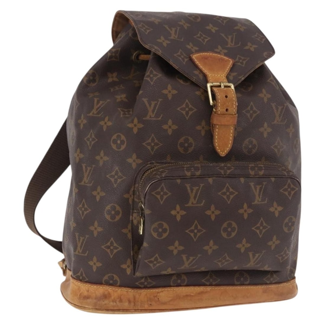 Louis Vuitton M51136 Montsouris MM Monogram Canvas Backpack: Louis Vuitton M51136 Montsouris MM Monogram Canvas Backpack Louis Vuitton Monogram Montsouris MM backpack in Monogram Canvas, made in France. The bag is identified by product number M51136 and serial 