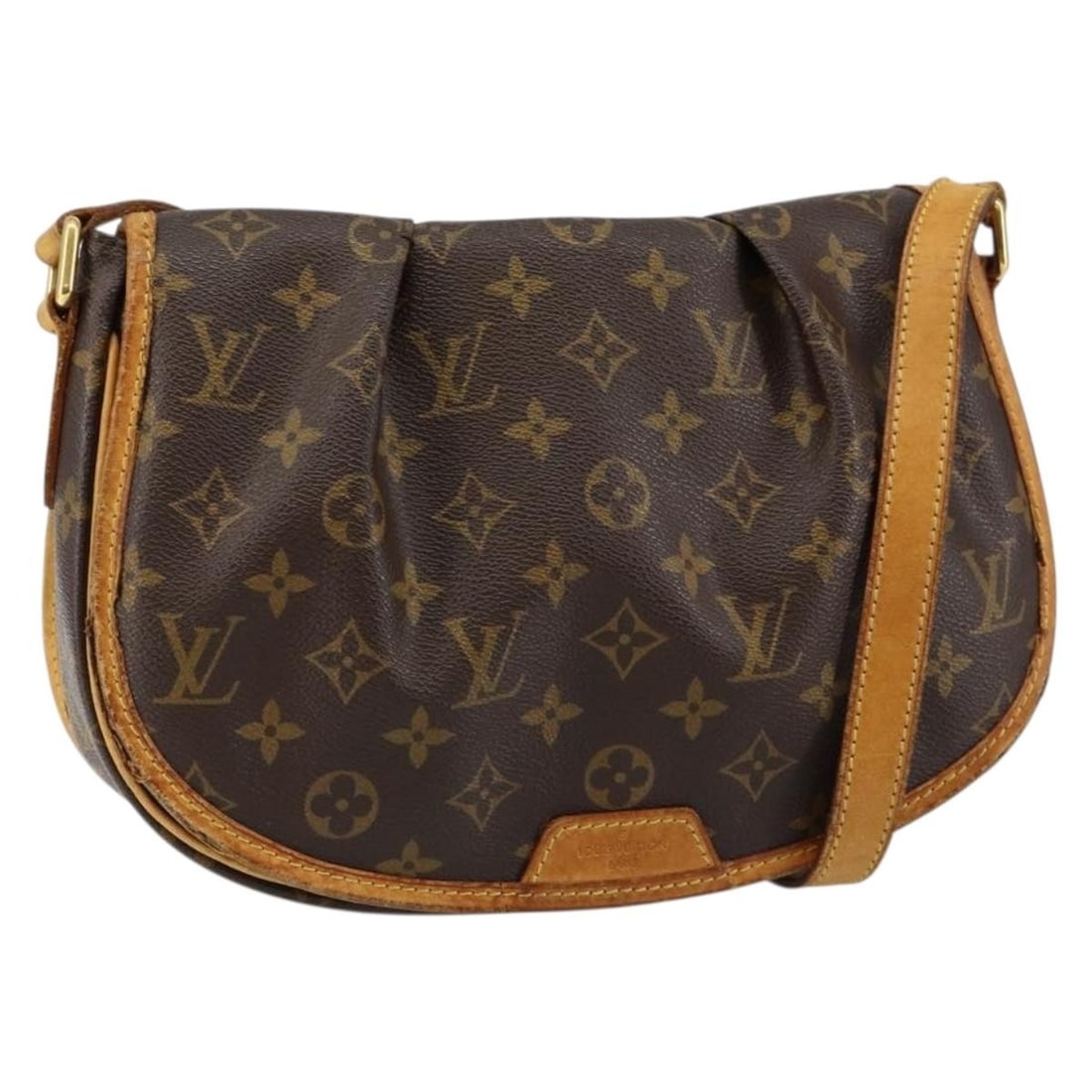 LOUIS VUITTON Monogram Menilmontant PM Shoulder Bag M40474 France Auth: LOUIS VUITTON Monogram Menilmontant PM Shoulder Bag M40474 France Auth This authentic Louis Vuitton Monogram Menilmontant PM Shoulder Bag is a stylish accessory for men, crafted from durable Monogram 