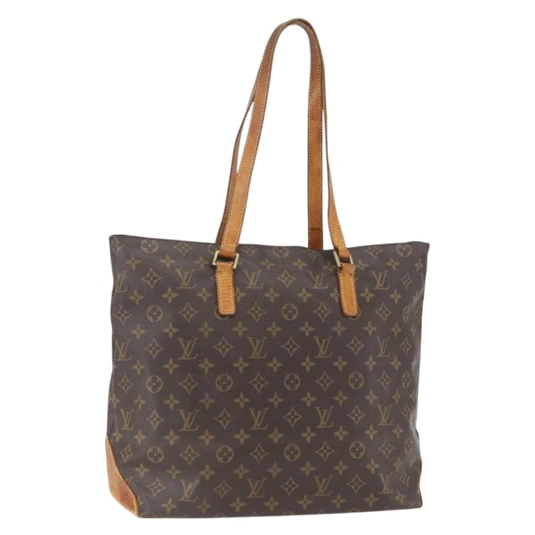 Louis Vuitton M51151 Cabas Mezzo Monogram Canvas Tote: Louis Vuitton M51151 Cabas Mezzo Monogram Canvas Tote Louis Vuitton Cabas Mezzo tote bag in Monogram Canvas, made in France. This pre-owned bag is identified by product number M51151 and comes with th