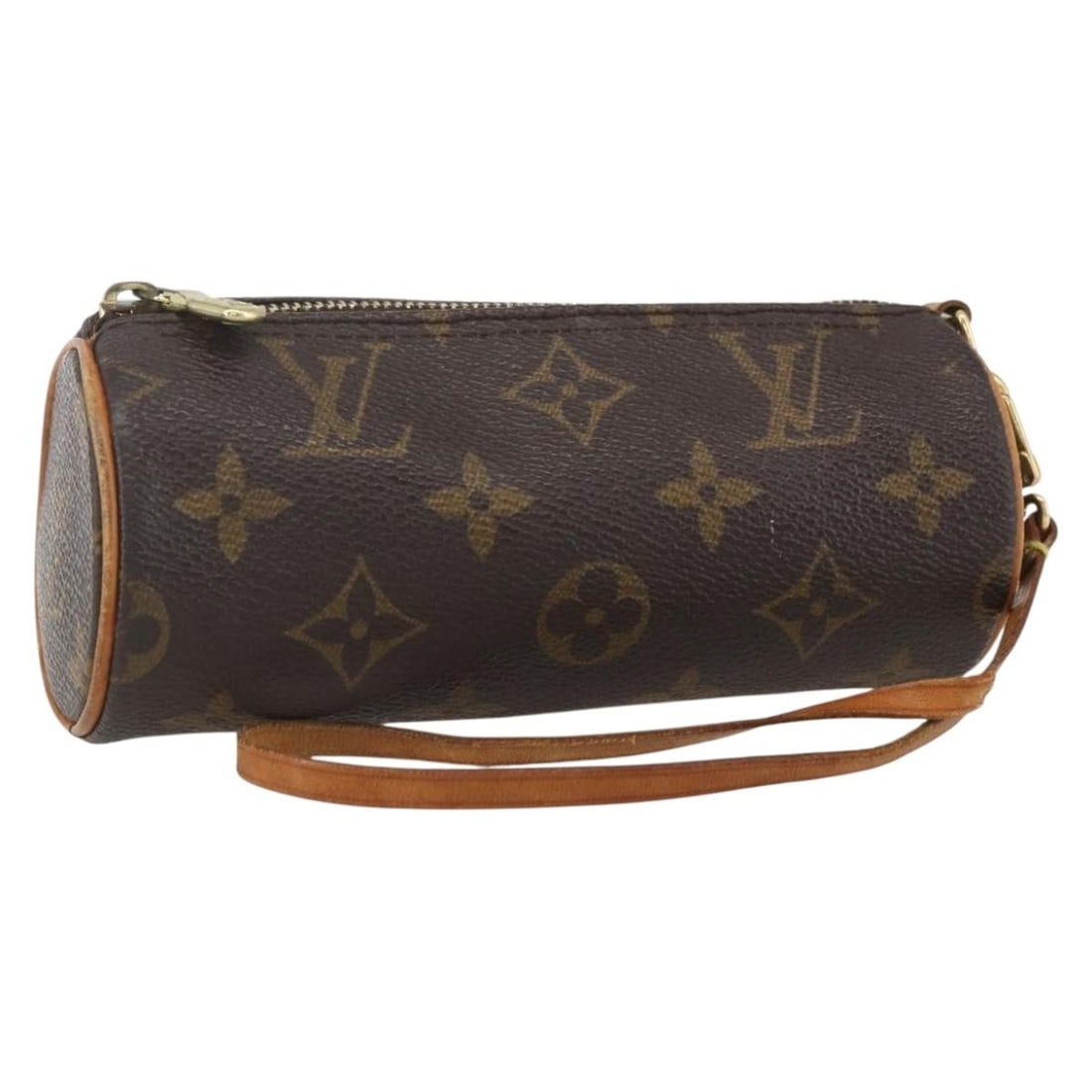 Papillon Monogram Canvas Pouch by Louis Vuitton France: Papillon Monogram Canvas Pouch by Louis Vuitton France This is a Louis Vuitton Monogram Papillon Pouch crafted from signature monogram canvas. The pouch features a classic monogram exterior, compact s