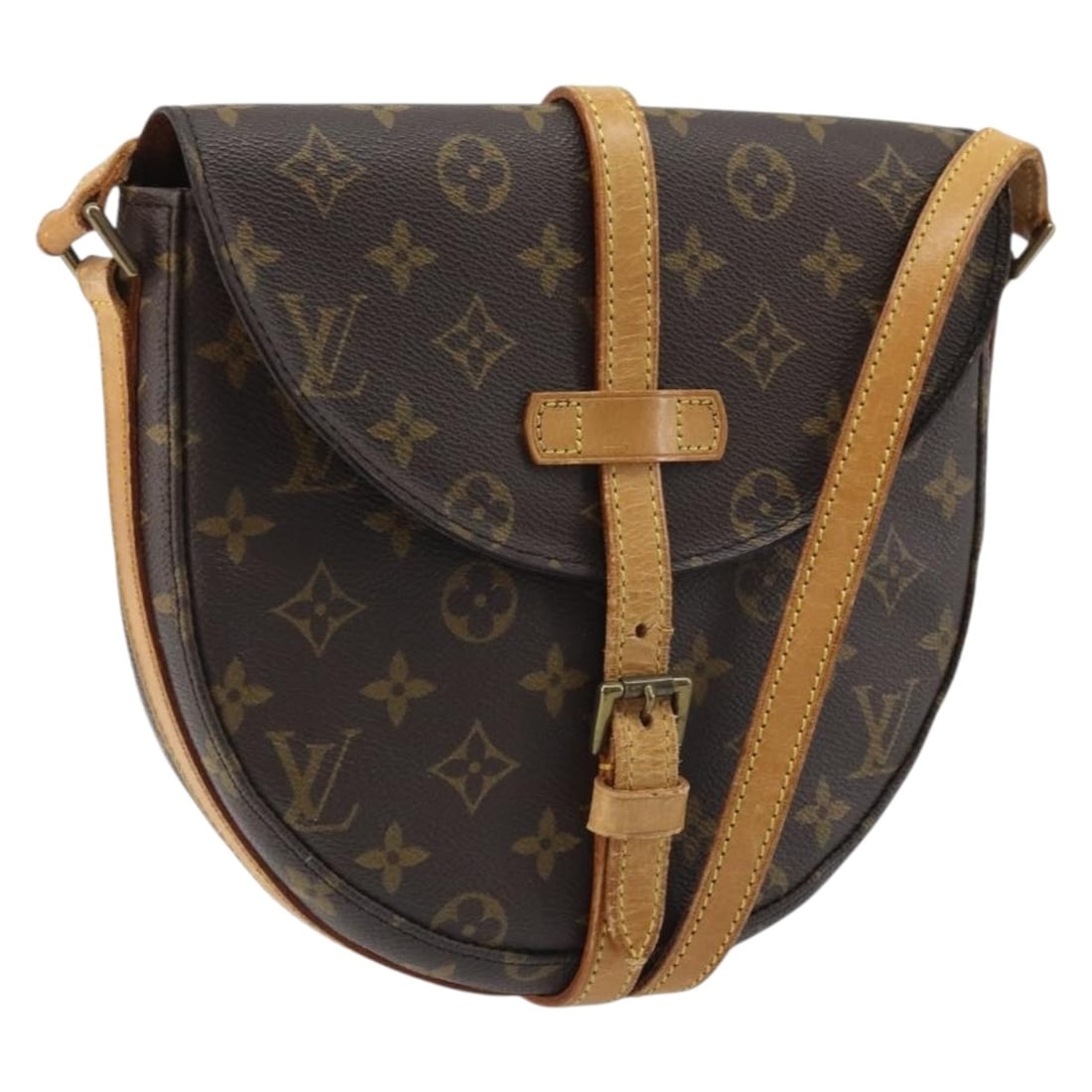 Louis Vuitton Chantilly MM Monogram Canvas Shoulder Bag M51233 France: Louis Vuitton Chantilly MM Monogram Canvas Shoulder Bag M51233 France This is a Louis Vuitton Monogram Chantilly MM shoulder bag crafted from signature Monogram canvas. The bag features a structured s