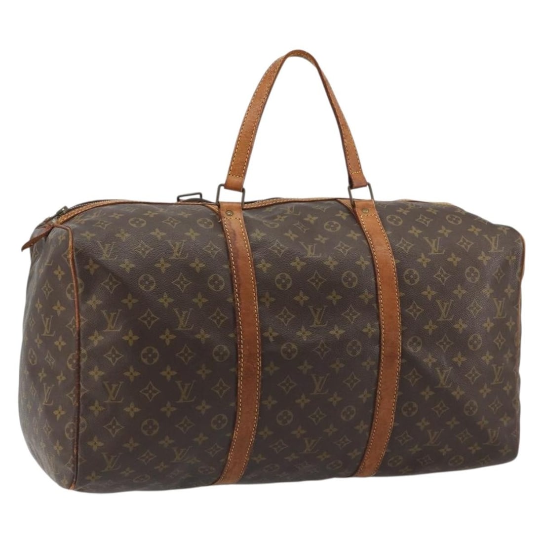 Louis Vuitton M41622 Sac Souple 55 Monogram Canvas Boston Bag: Louis Vuitton M41622 Sac Souple 55 Monogram Canvas Boston Bag Louis Vuitton Monogram Sac Souple 55 Boston Bag in Monogram Canvas. This bag is identified by product number M41622 and is offered in heav