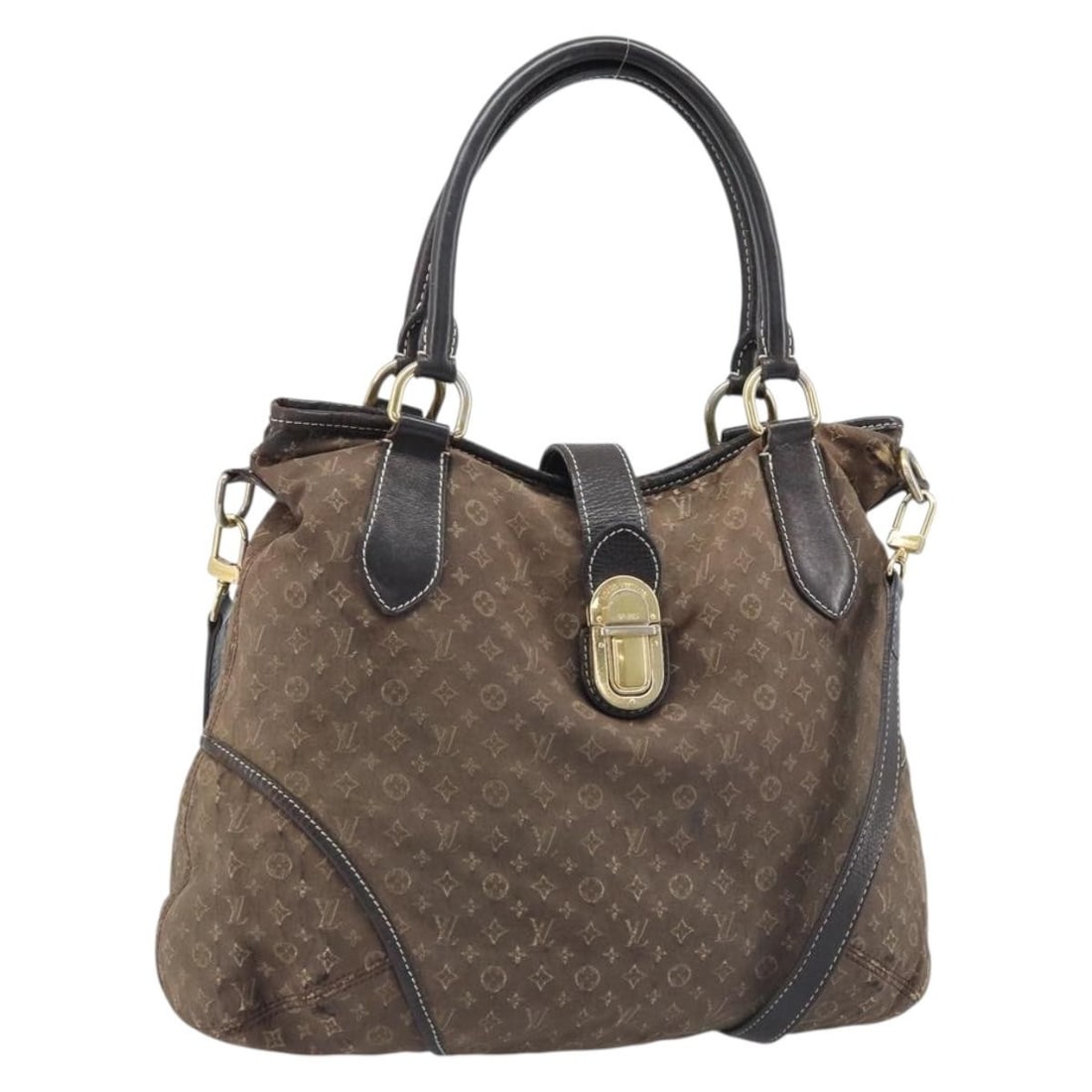 Louis Vuitton Elegy M56698 2 Way Hand Bag Monogram Idylle Red Sepia: Louis Vuitton Elegy M56698 2 Way Hand Bag Monogram Idylle Red Sepia Louis Vuitton Monogram Idylle Elegy 2way hand bag in red/sepia Monogram Idylle Canvas, made in France. It comes with a shoulder stra