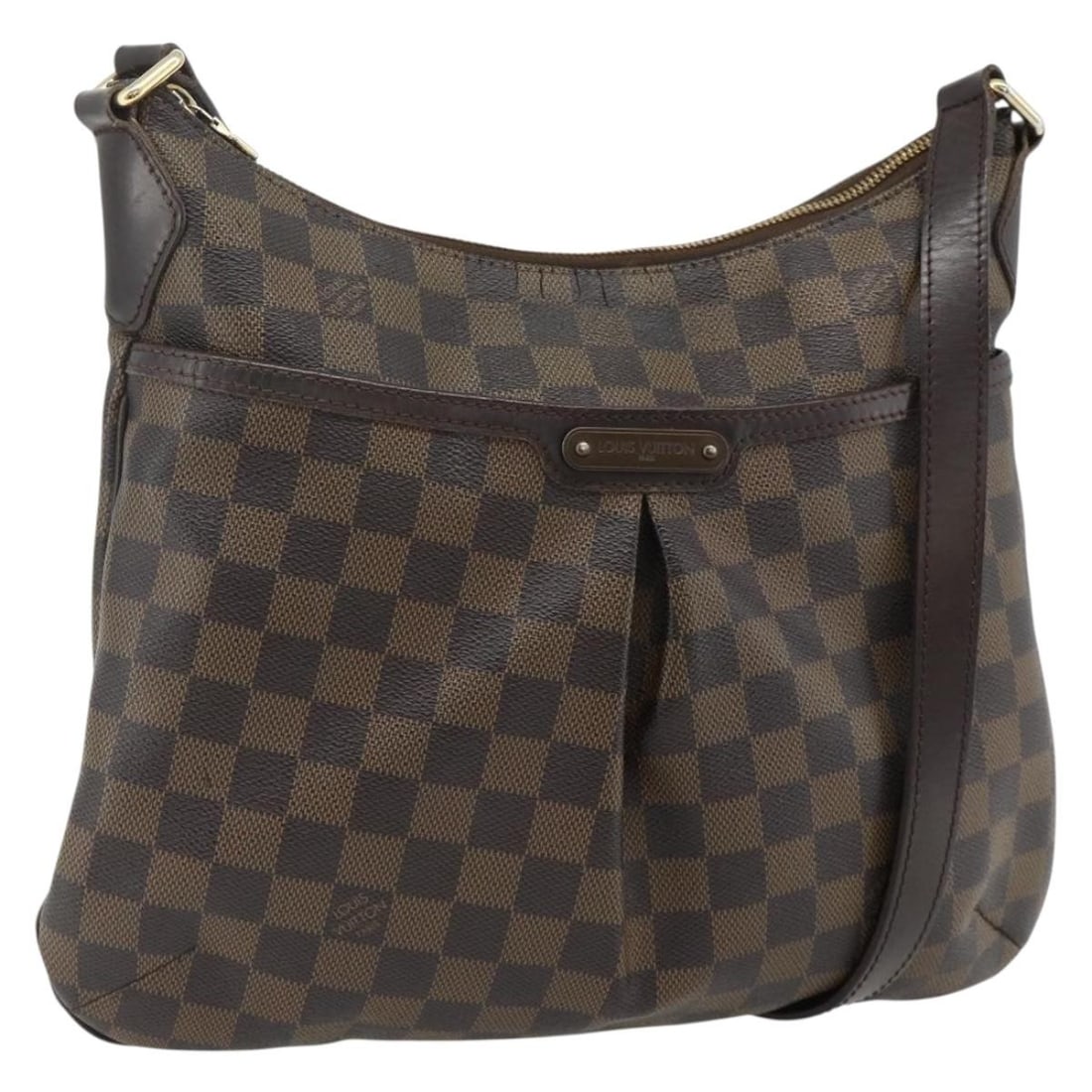 Louis Vuitton Bloomsbury PM Damier Ebene Shoulder Bag N42251: Louis Vuitton Bloomsbury PM Damier Ebene Shoulder Bag N42251 Louis Vuitton Bloomsbury PM shoulder bag in Damier Ebene canvas, made in France. This women's bag features an adjustable shoulder strap and