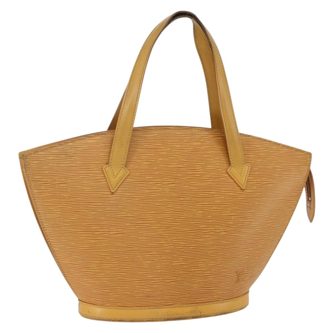 LOUIS VUITTON Epi Saint Jacques Yellow Hand Bag M52279 Authentic: LOUIS VUITTON Epi Saint Jacques Yellow Hand Bag M52279 Authentic The LOUIS VUITTON Epi Saint Jacques Hand Bag in a vibrant yellow color is a stylish accessory that combines luxury with practicality. C