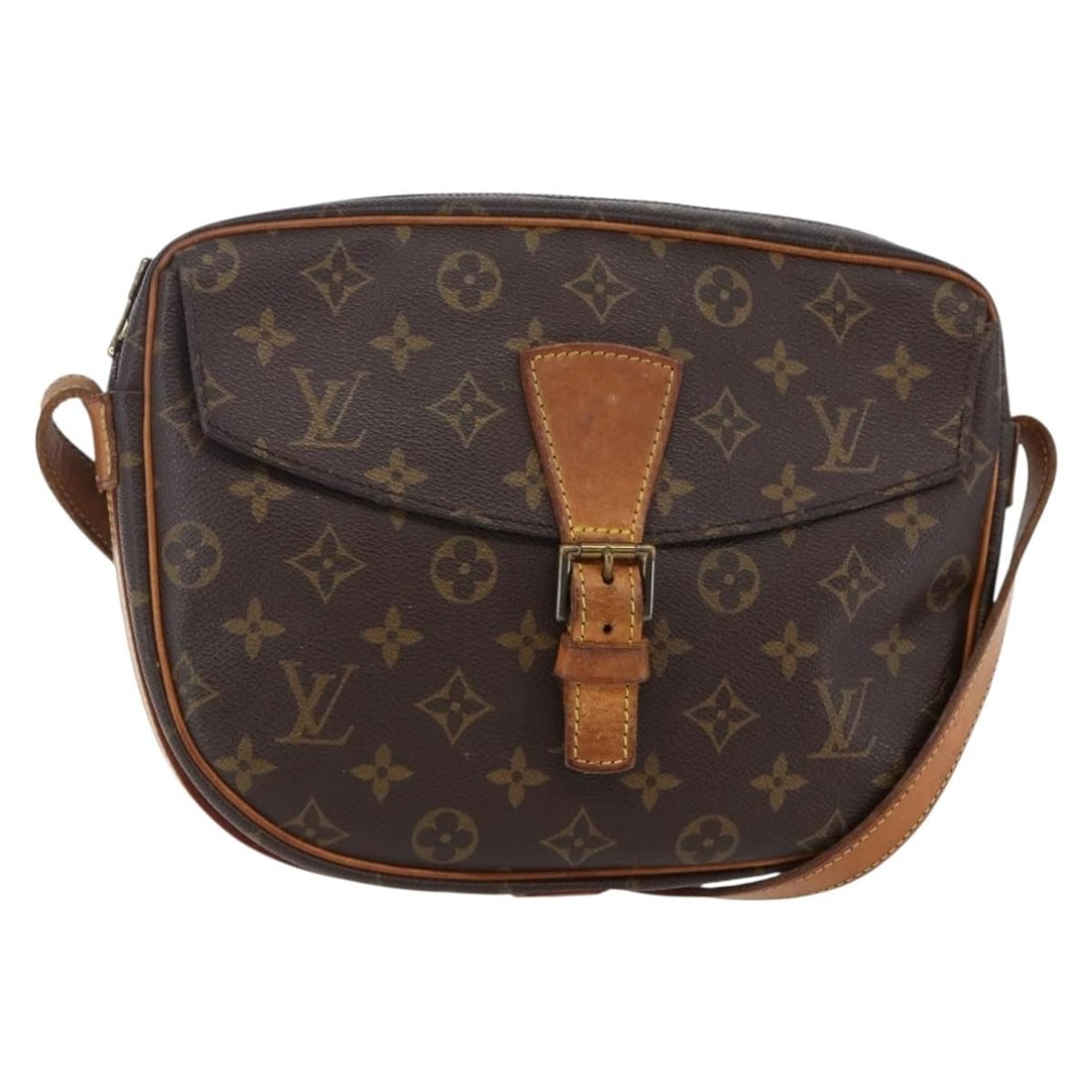 LOUIS VUITTON Monogram Jeune Fille GM Shoulder Bag M51225 Authentic: LOUIS VUITTON Monogram Jeune Fille GM Shoulder Bag M51225 Authentic This LOUIS VUITTON Monogram Jeune Fille GM Shoulder Bag (M51225) is an elegant piece crafted in France from durable Monogram Canvas.