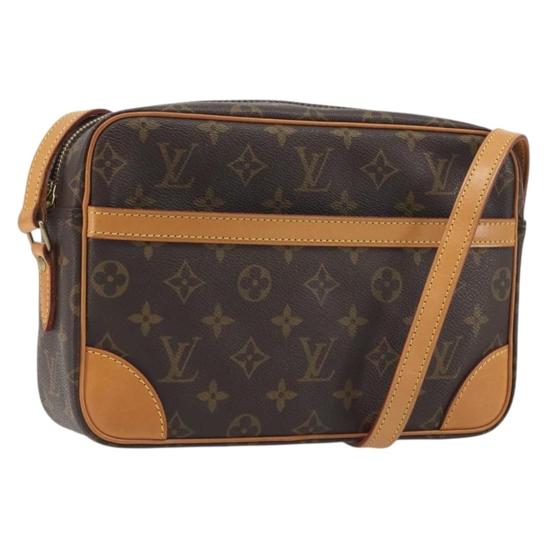 Louis Vuitton M51274 Trocadero 27 Monogram Canvas Shoulder Bag: Louis Vuitton M51274 Trocadero 27 Monogram Canvas Shoulder Bag Louis Vuitton Monogram Trocadero 27 shoulder bag in Monogram Canvas, made in France. This bag features the classic Monogram color and a s