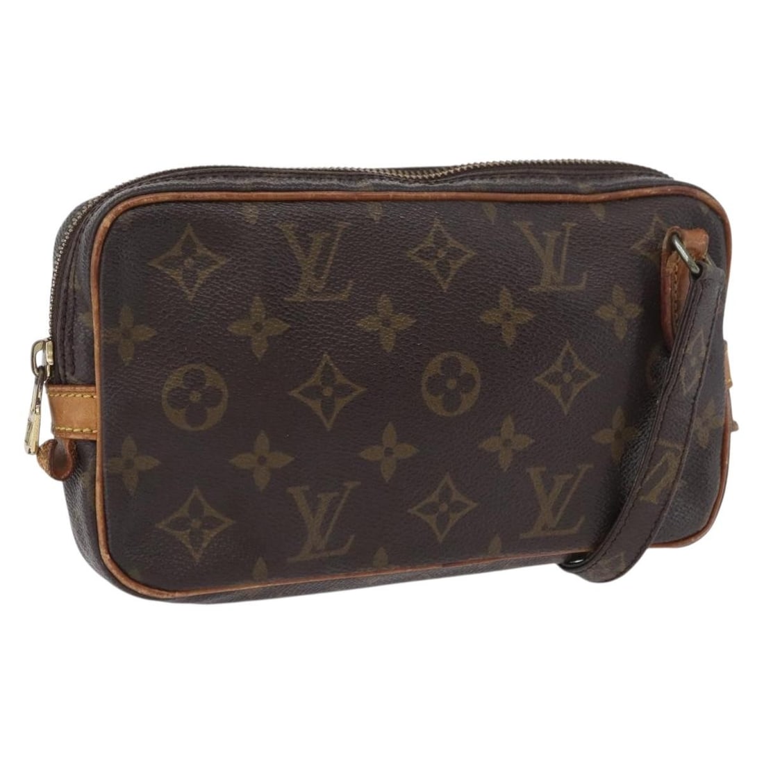 Louis Vuitton M51828 Marly Bandouliere Monogram Canvas Shoulder Bag: Louis Vuitton M51828 Marly Bandouliere Monogram Canvas Shoulder Bag Louis Vuitton Monogram Marly Bandouliere shoulder bag in Monogram Canvas, made in France. This women's shoulder bag features the cla