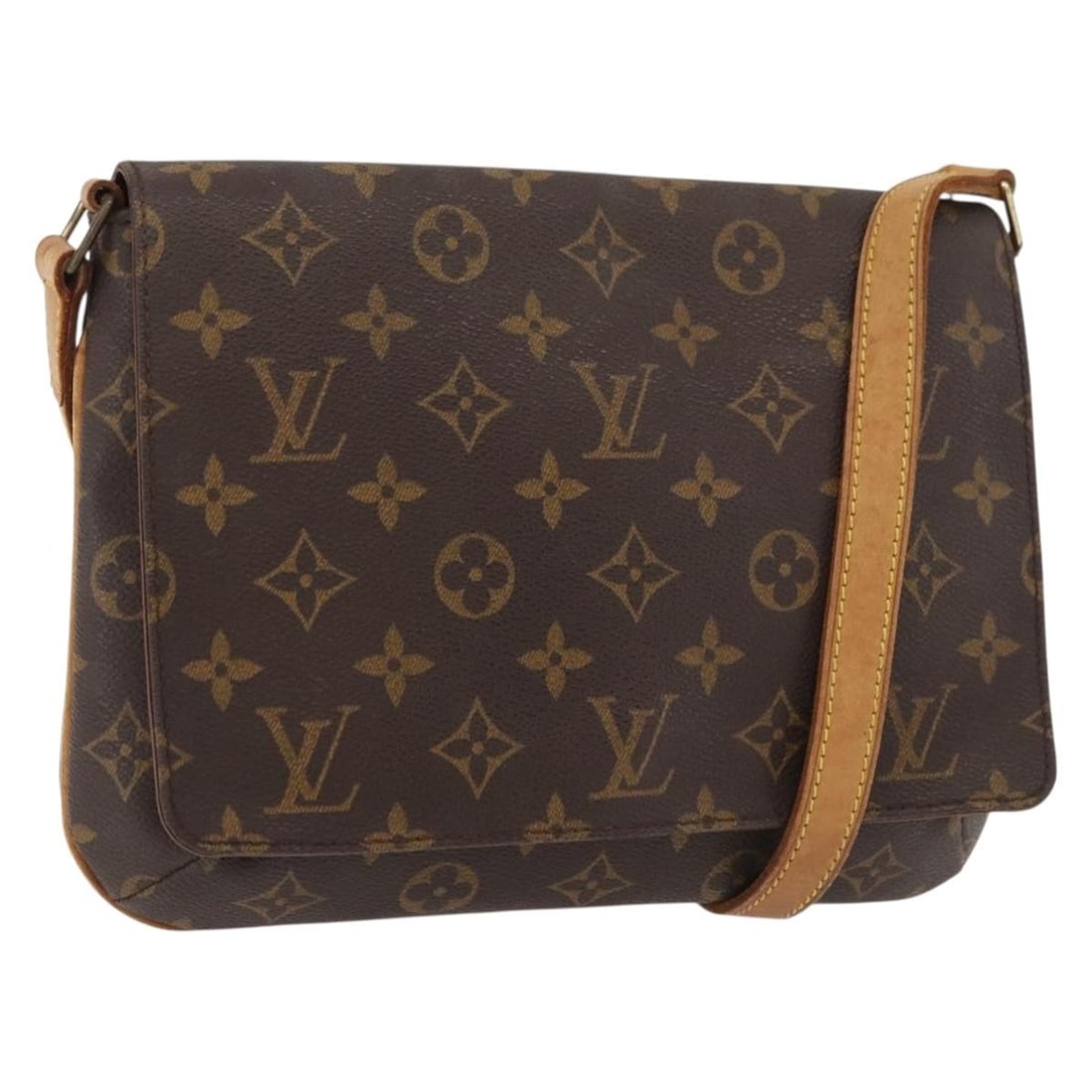 Louis Vuitton M51257 Musette Tango Monogram Canvas Shoulder Bag: Louis Vuitton M51257 Musette Tango Monogram Canvas Shoulder Bag Louis Vuitton Monogram Musette Tango Short Strap shoulder bag in Monogram Canvas. It comes with a dust bag and was made in France. The b