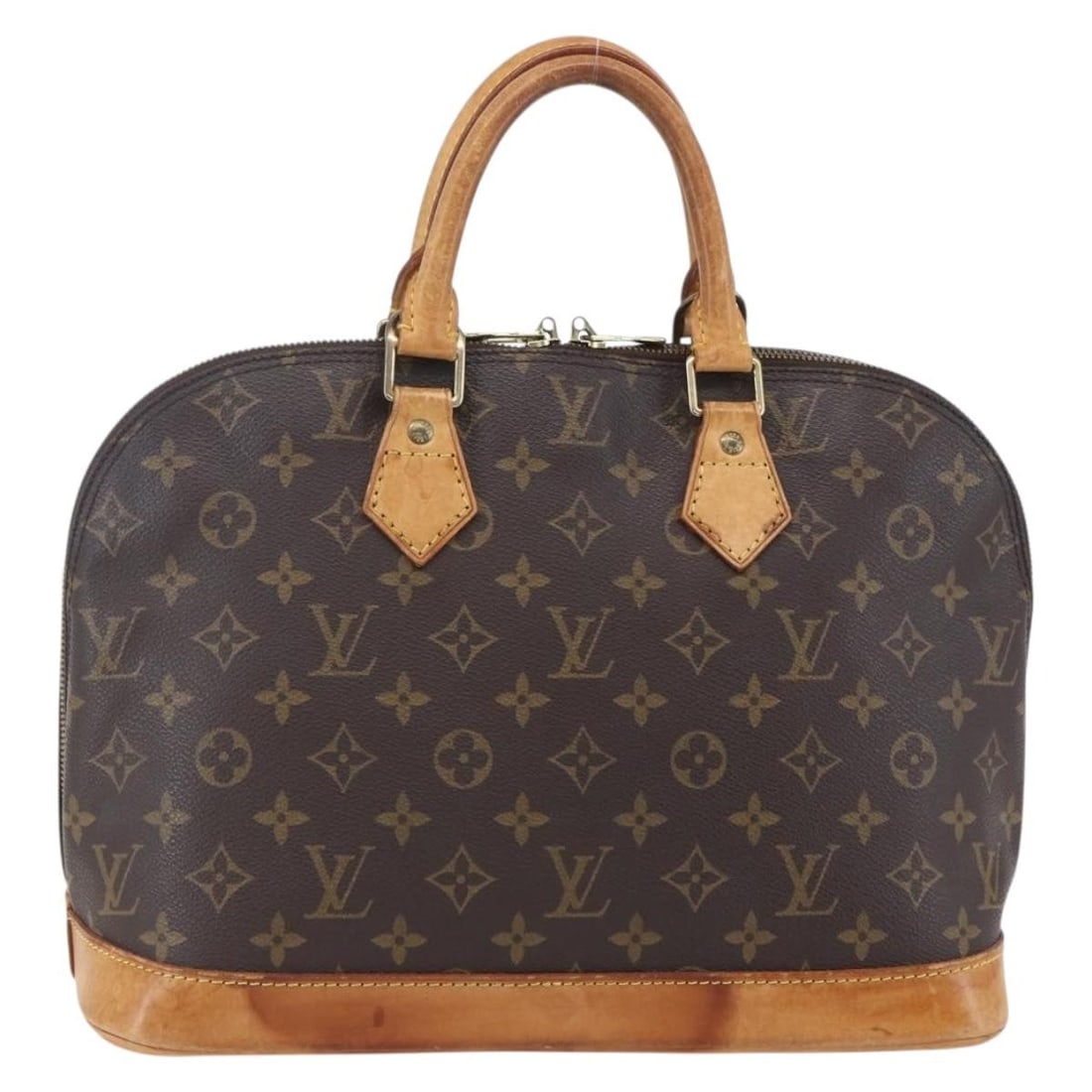 LOUIS VUITTON Monogram Alma Hand Bag M51130 Auth France: LOUIS VUITTON Monogram Alma Hand Bag M51130 Auth France Introducing the iconic LOUIS VUITTON Monogram Alma Hand Bag (Product No. M51130), a timeless accessory that exudes elegance and style. Crafted i