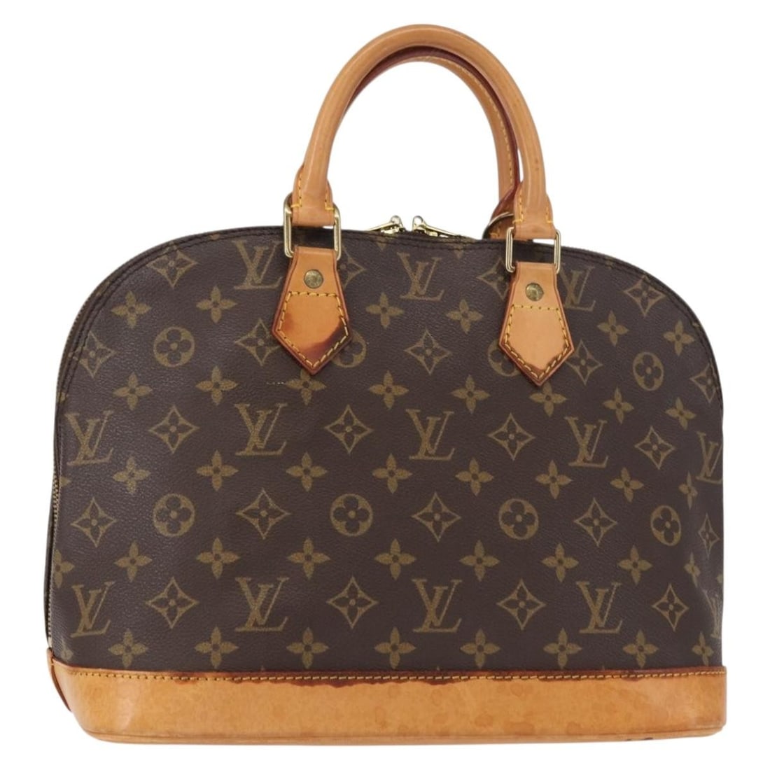 Louis Vuitton M51130 Alma Monogram Canvas Handbag France: Louis Vuitton M51130 Alma Monogram Canvas Handbag France Louis Vuitton Alma handbag in Monogram canvas, made in France. The bag is presented in Monogram color and comes with the item shown in the phot