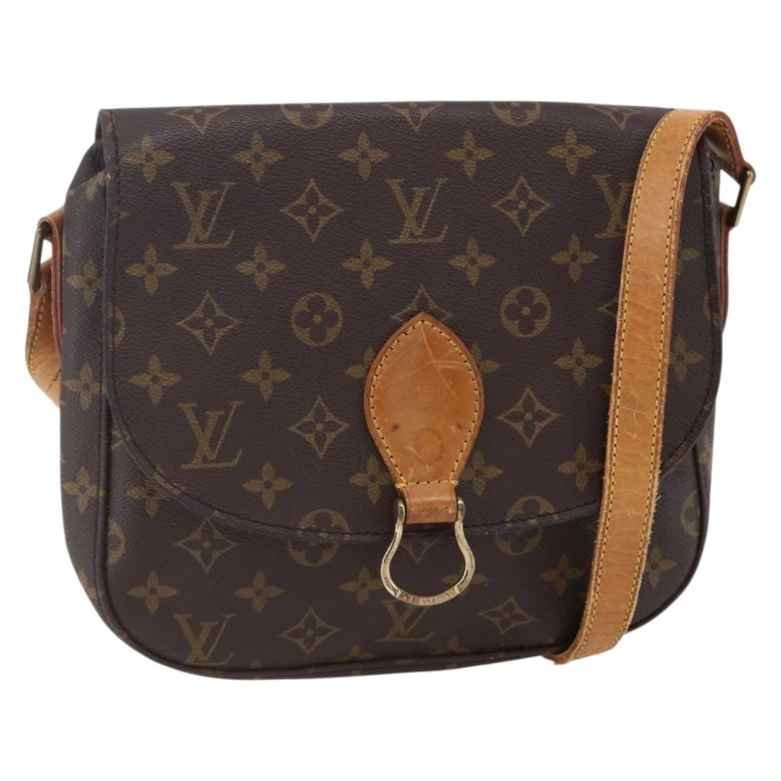 Louis Vuitton M51242 Saint Cloud GM Monogram Canvas Shoulder Bag: Louis Vuitton M51242 Saint Cloud GM Monogram Canvas Shoulder Bag Louis Vuitton Saint Cloud GM shoulder bag in Monogram Canvas, made in France. This women's bag features the Monogram colorway and comes