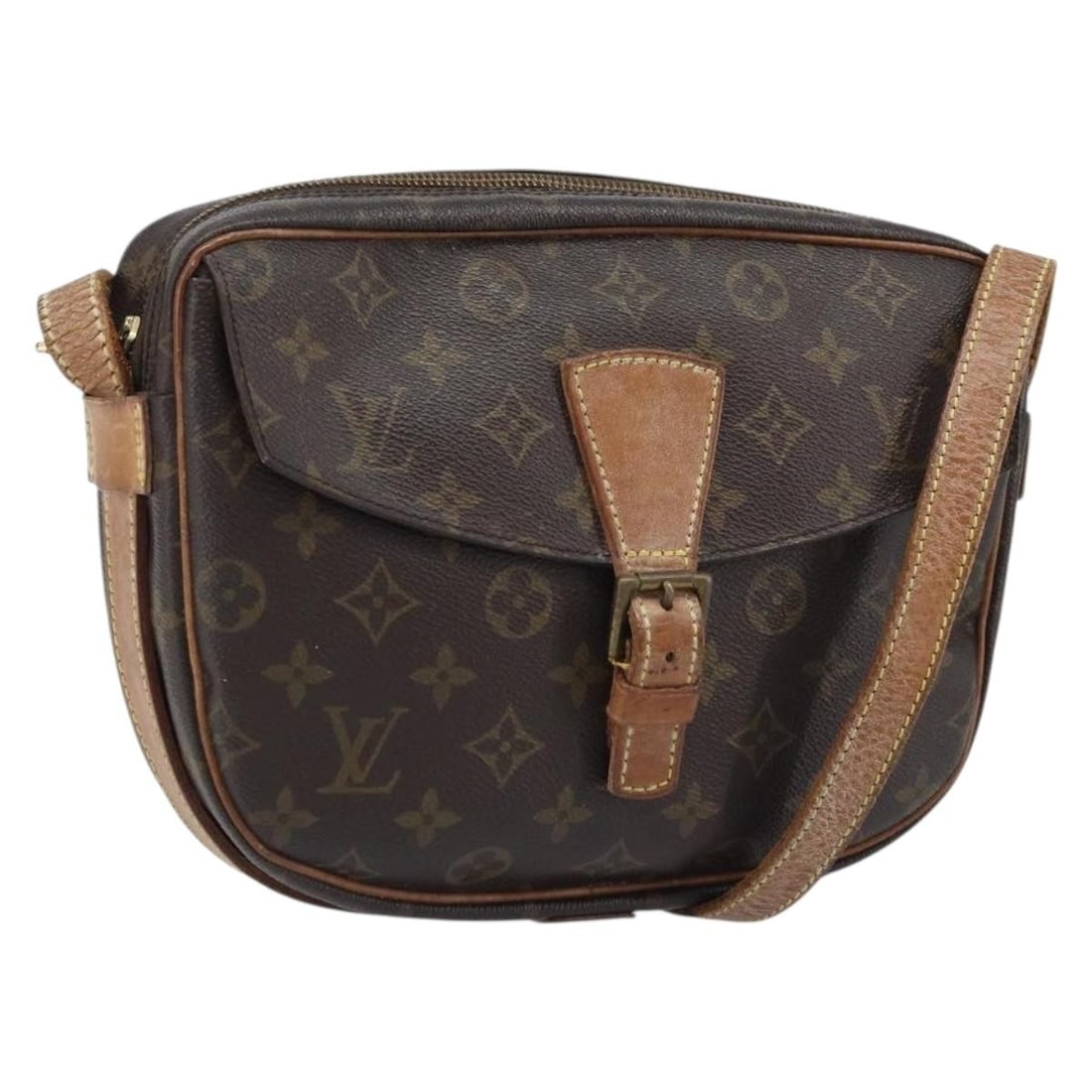 Louis Vuitton M51226 Jeune Fille MM Monogram Canvas Shoulder Bag: Louis Vuitton M51226 Jeune Fille MM Monogram Canvas Shoulder Bag Louis Vuitton Monogram Jeune Fille MM shoulder bag in Monogram Canvas, made in France. This pre-owned bag features a shoulder strap wit