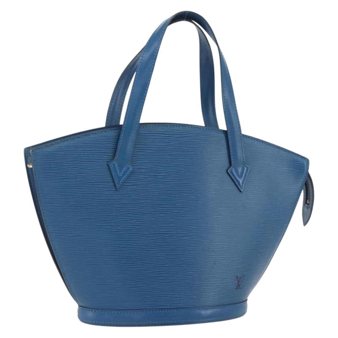 Louis Vuitton M52275 Saint Jacques Blue Epi Leather Shoulder Bag: Louis Vuitton M52275 Saint Jacques Blue Epi Leather Shoulder Bag Louis Vuitton Epi Saint Jacques shoulder bag in blue Epi leather, made in France. This women's bag features a shoulder strap with an ap