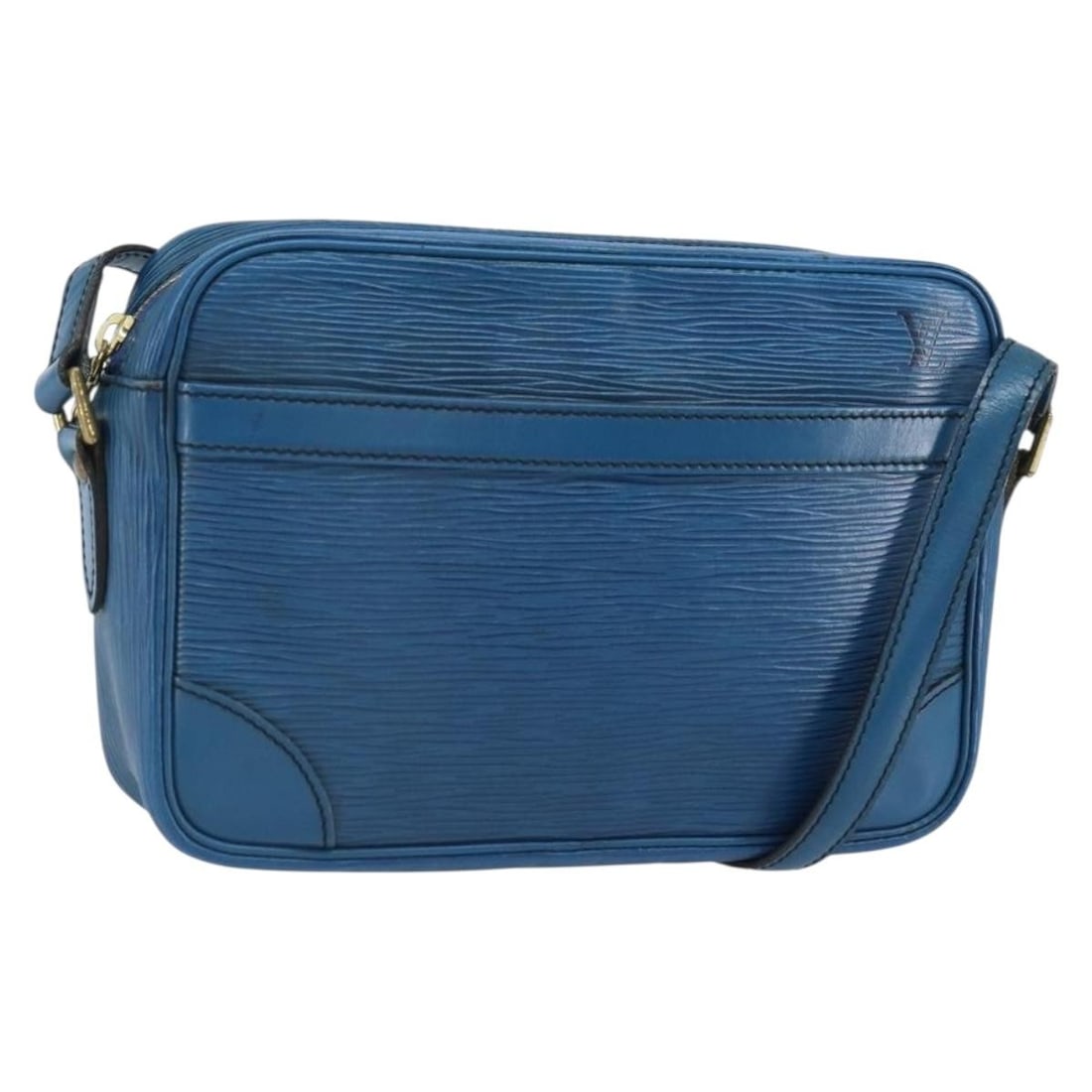 Louis Vuitton M52305 Trocadero 23 Blue Epi Leather Shoulder Bag: Louis Vuitton M52305 Trocadero 23 Blue Epi Leather Shoulder Bag Louis Vuitton Epi Trocadero 23 shoulder bag in blue Epi leather, made in France. This women's shoulder bag measures approximately 23 cm 