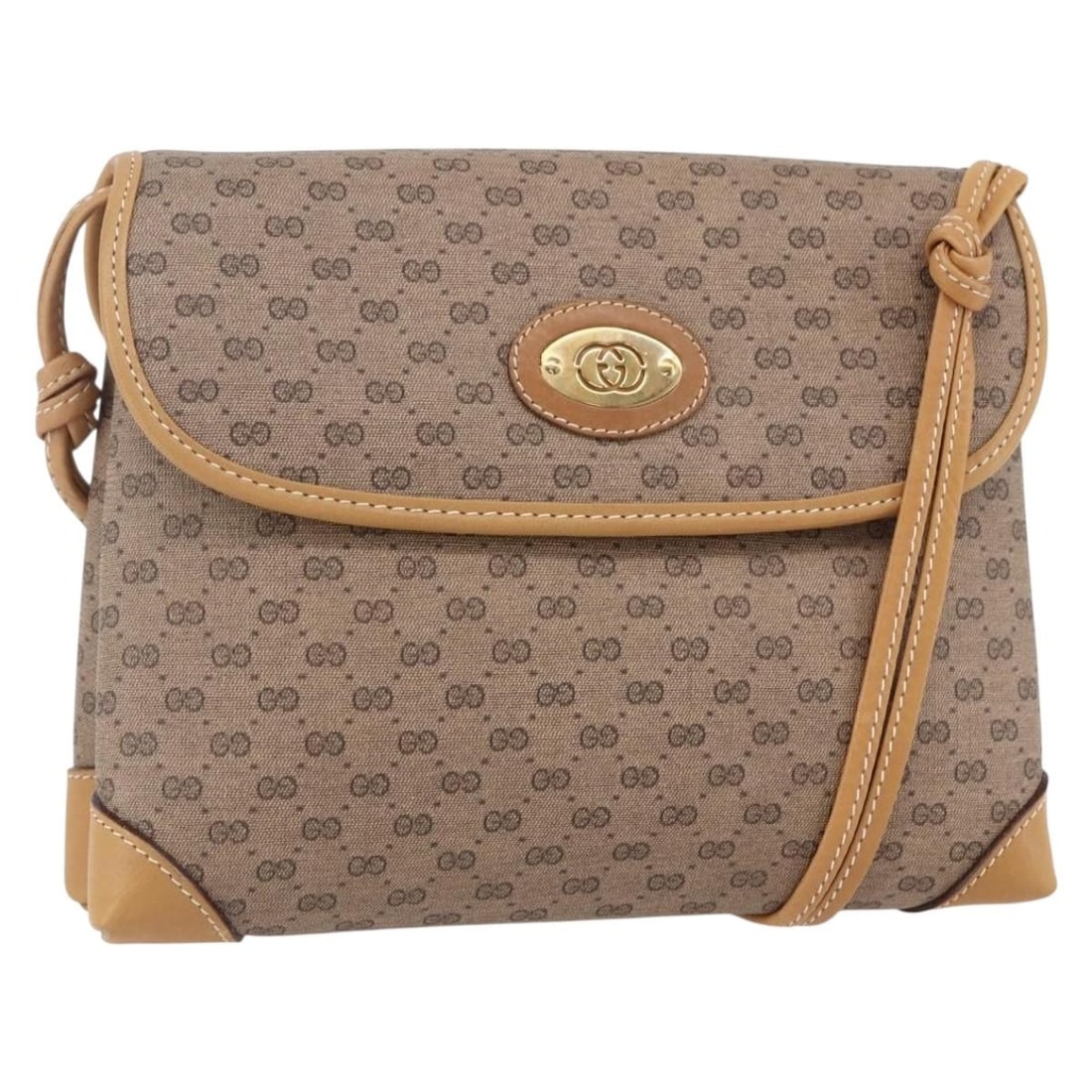 Gucci 007 105 5548 Micro GG Supreme PVC Leather Shoulder Bag Beige Gold: Gucci 007 105 5548 Micro GG Supreme PVC Leather Shoulder Bag Beige Gold Gucci Micro GG Supreme shoulder bag in beige and gold, made in Italy. This women's shoulder bag is crafted from PVC leather with