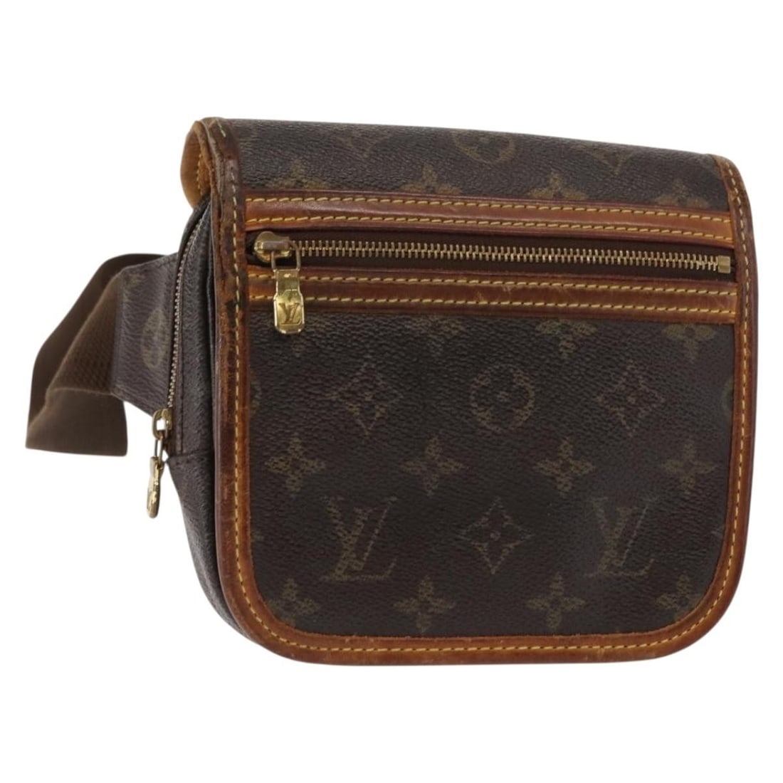 LOUIS VUITTON Monogram Bumback Bosphore Shoulder Bag M40108 Auth France: LOUIS VUITTON Monogram Bumback Bosphore Shoulder Bag M40108 Auth France This authentic LOUIS VUITTON Monogram Bumback Bosphore Shoulder Bag is a stylish accessory made in France. Constructed from dura