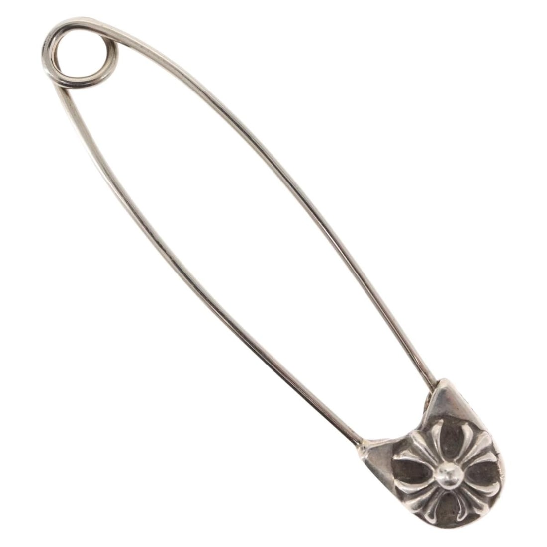 Chrome Hearts CH Plus AG925 silver safety pin tie pin (1 of 18)