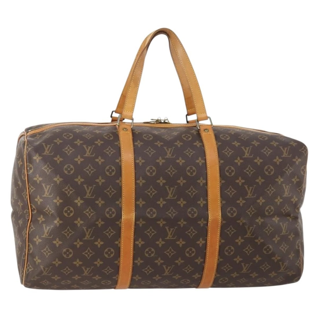 Louis Vuitton Monogram Canvas Sac Souple 55 Boston Bag M41622: Louis Vuitton Monogram Canvas Sac Souple 55 Boston Bag M41622 This Louis Vuitton Monogram Sac Souple 55 Boston Bag, model M41622, is crafted from the signature Monogram Canvas and made in France. The 