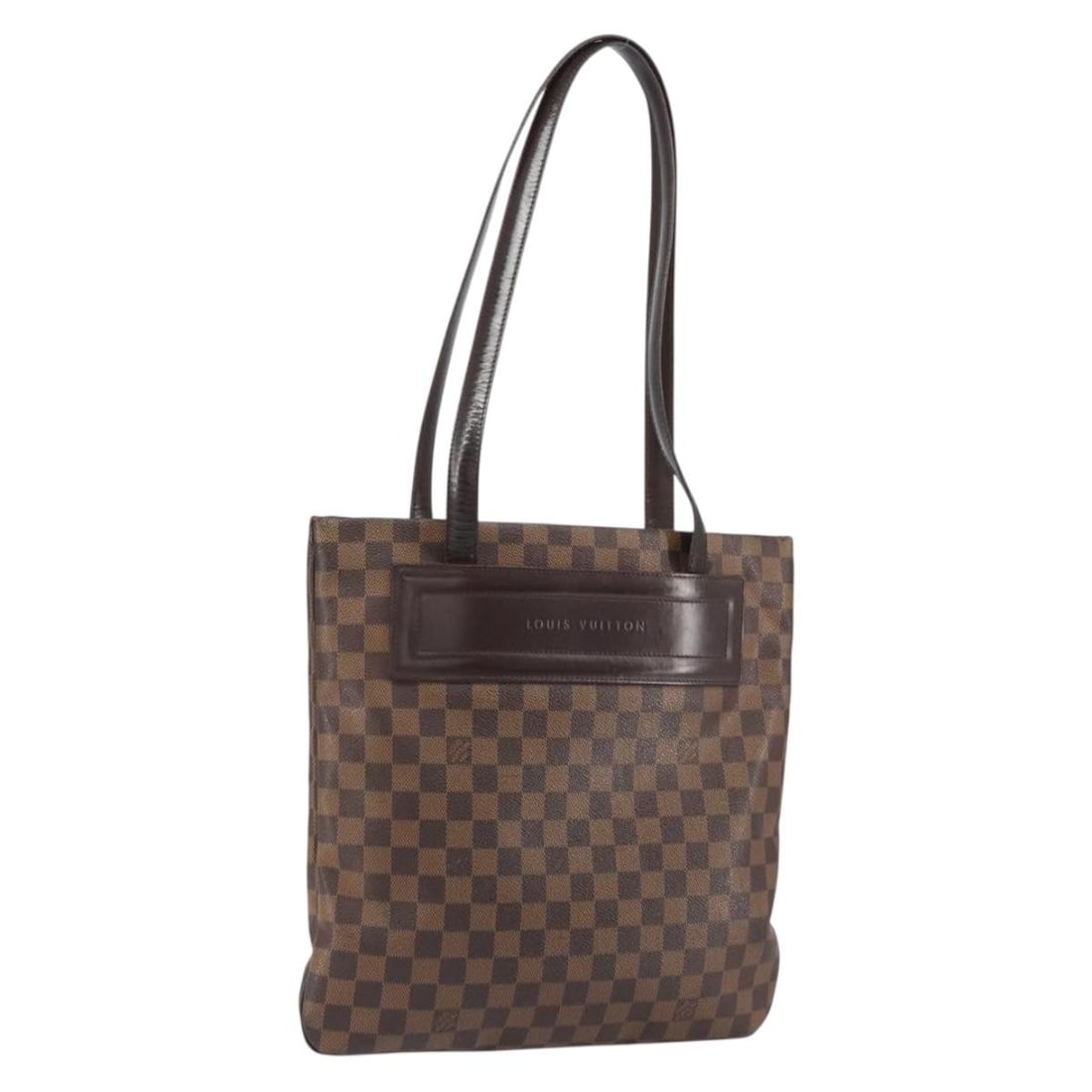 Louis Vuitton Clifton N51149 Damier Ebene Canvas Shoulder Bag with Pouch: Louis Vuitton Clifton N51149 Damier Ebene Canvas Shoulder Bag with Pouch Louis Vuitton Damier Ebene Clifton shoulder bag in Damier Ebene canvas, made in France. It includes a pouch accessory and has t