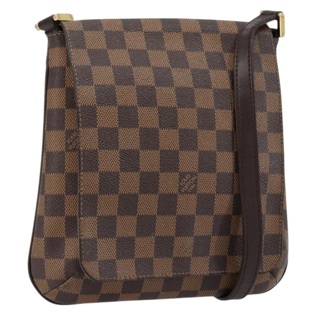 Louis Vuitton Damier Ebene Musette Salsa long strap bag N51300: Louis Vuitton Damier Ebene Musette Salsa long strap bag N51300 This Louis Vuitton Damier Ebene Musette Salsa Long Shoulder Bag features the iconic Damier Ebene canvas and is designed for women. The ba