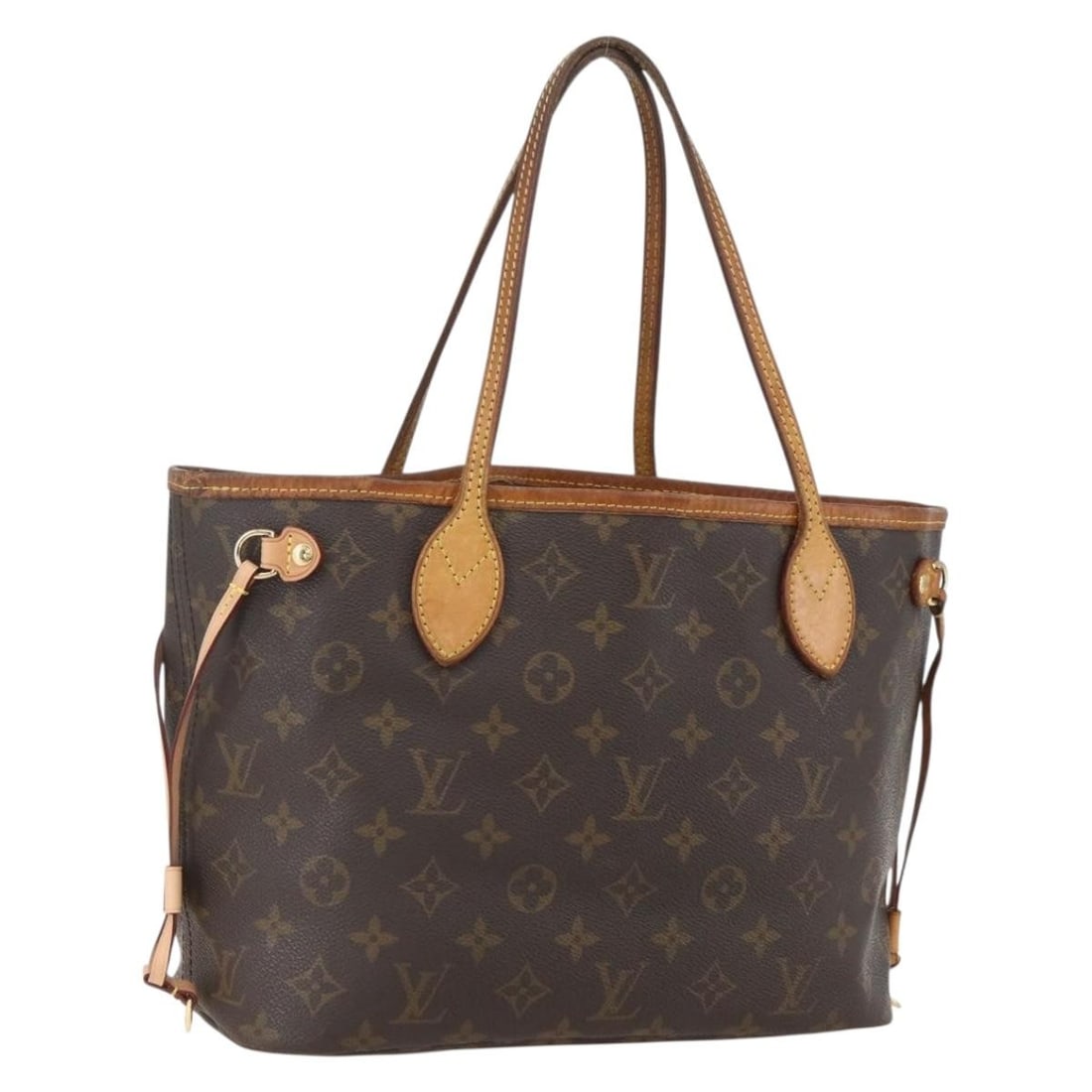 Louis Vuitton M40155 Neverfull PM Monogram Canvas Tote: Louis Vuitton M40155 Neverfull PM Monogram Canvas Tote Louis Vuitton Neverfull PM tote bag in Monogram Canvas, made in France. The bag is identified by product number M40155 and comes in Monogram colo
