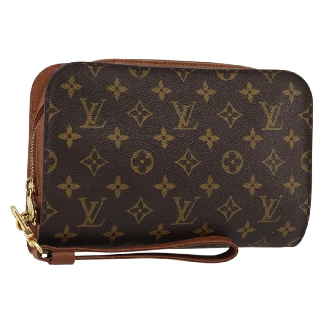Louis Vuitton Monogram Canvas Orsay M51790 Clutch Bag: Louis Vuitton Monogram Canvas Orsay M51790 Clutch Bag This Louis Vuitton Orsay clutch bag features the iconic monogram canvas exterior and is designed for women. The bag is made in France and is part 