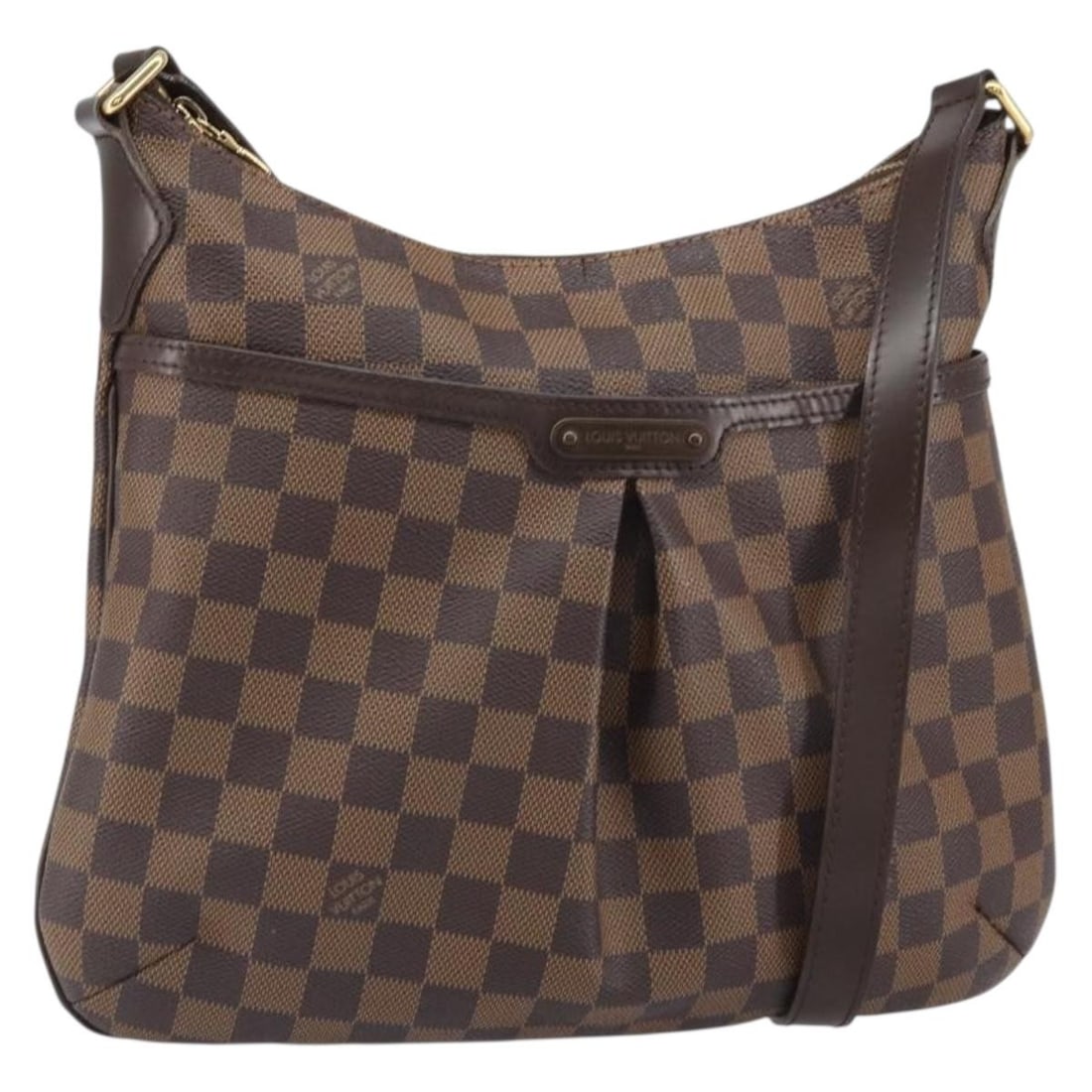 Louis Vuitton Bloomsbury PM Shoulder Bag Damier Ebene Canvas N42251: Louis Vuitton Bloomsbury PM Shoulder Bag Damier Ebene Canvas N42251 Louis Vuitton Bloomsbury PM shoulder bag in Damier Ebene canvas. Made in France, this bag features a shoulder strap with an approxim
