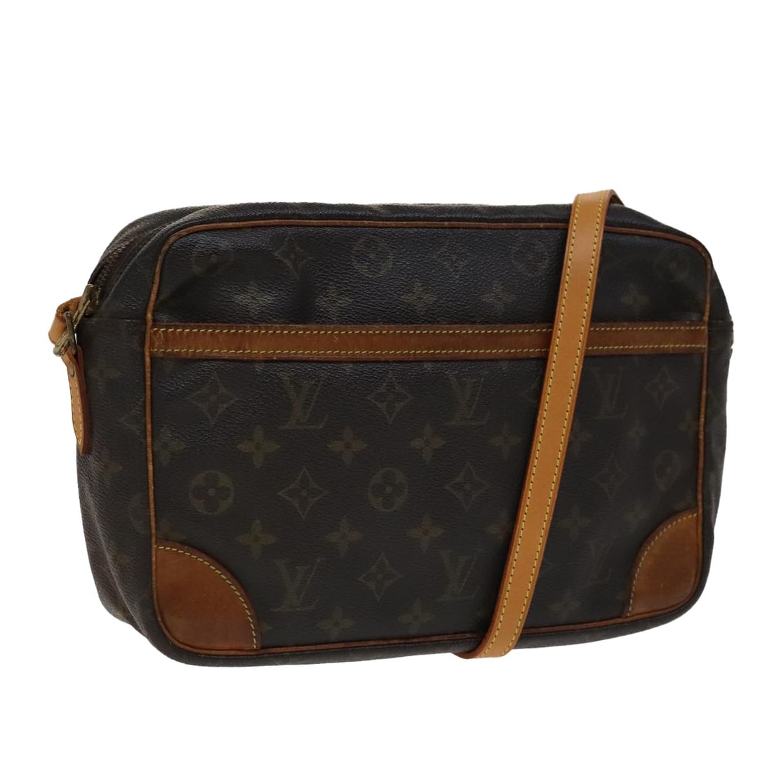 Louis Vuitton Trocadero 27 Monogram Canvas Shoulder Bag M51274: Louis Vuitton Trocadero 27 Monogram Canvas Shoulder Bag M51274 Louis Vuitton Trocadero 27 shoulder bag in Monogram Canvas with the classic Monogram colorway. Made in France, this women's bag measures 