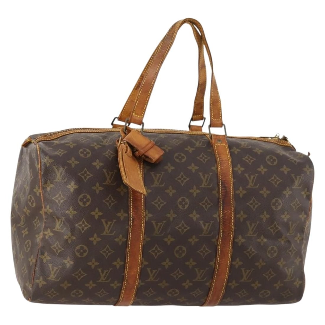 Louis Vuitton M41624 Sac Souple 45 Monogram Canvas Boston Bag: Louis Vuitton M41624 Sac Souple 45 Monogram Canvas Boston Bag This Louis Vuitton Sac Souple 45 Boston Bag is crafted in Monogram Canvas and made in France. It features the Monogram colorway and comes 