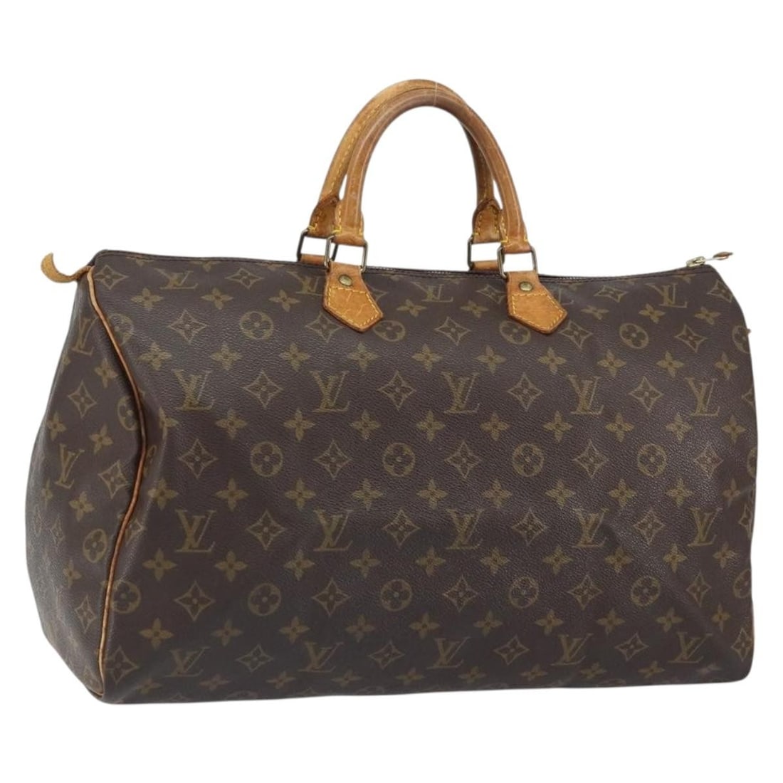 Louis Vuitton M41522 Speedy 40 Monogram Canvas Handbag: Louis Vuitton M41522 Speedy 40 Monogram Canvas Handbag Louis Vuitton Monogram Speedy 40 hand bag in Monogram Canvas, made in France. This women's bag measures approximately 40 cm wide, 25 cm high, and