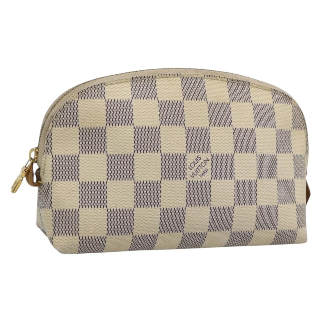 Louis Vuitton N60024 Pochette Cosmetic PM Damier Azur Canvas Pouch (1 of 18)