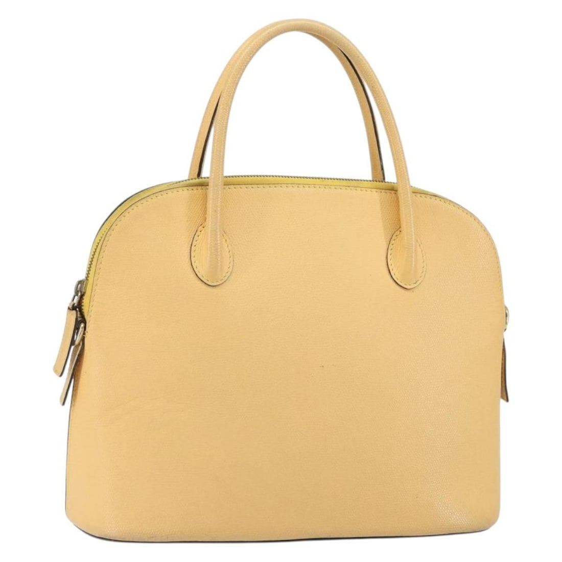 Beige and Gold Leather Celine Handbag Made in Italy: Beige and Gold Leather Celine Handbag Made in Italy This CELINE handbag features a beige leather exterior with gold-tone accents. Made in Italy, it showcases a structured silhouette with dual handles 