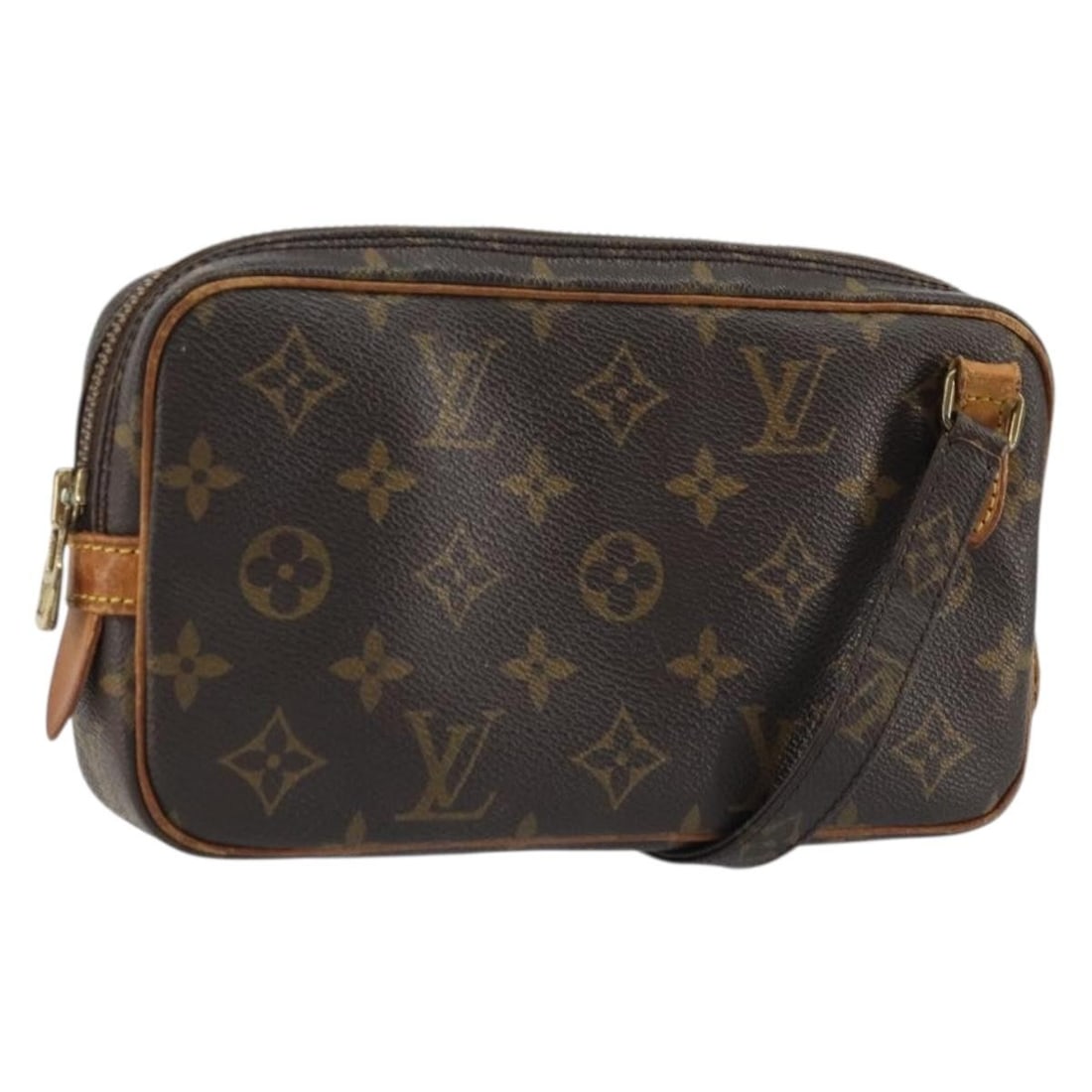 Louis Vuitton Marly Bandouliere Monogram Canvas Shoulder Bag M51828: Louis Vuitton Marly Bandouliere Monogram Canvas Shoulder Bag M51828 This Louis Vuitton Marly Bandouliere shoulder bag is crafted from Monogram Canvas in the classic Monogram colorway. It features a sh