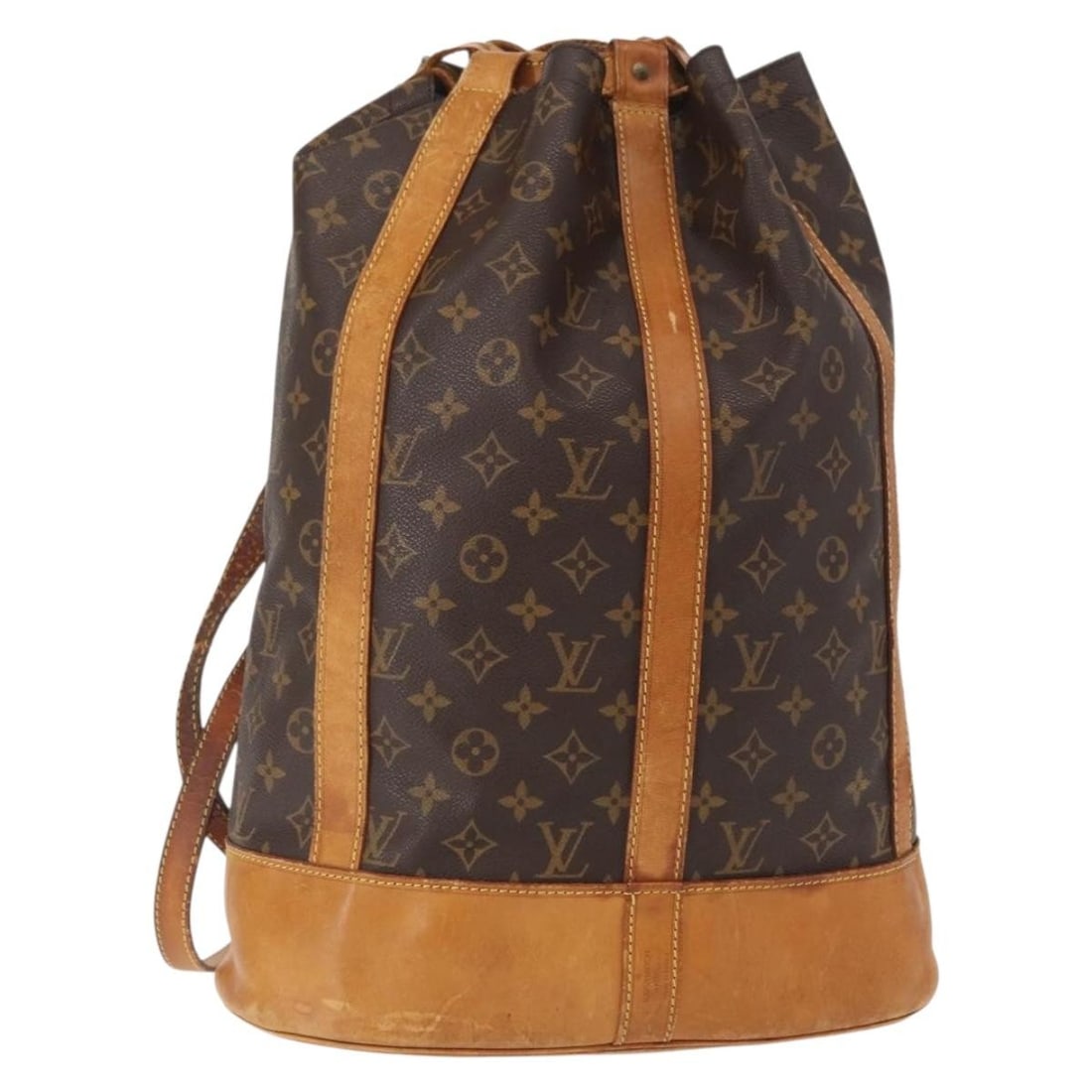 LOUIS VUITTON Monogram Randonnee GM Shoulder Bag M42244 Auth France: LOUIS VUITTON Monogram Randonnee GM Shoulder Bag M42244 Auth France This LOUIS VUITTON Monogram Randonnee GM Shoulder Bag (Model M42244) is an iconic piece crafted in France from durable monogram canv