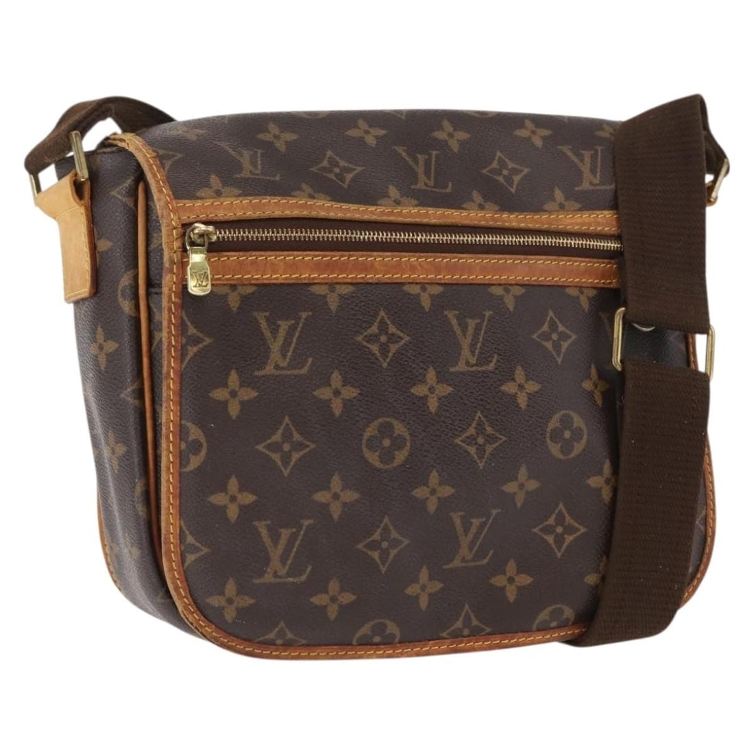 Monogram Canvas Bosphore PM Shoulder Bag by Louis Vuitton M40106: Monogram Canvas Bosphore PM Shoulder Bag by Louis Vuitton M40106 This is a Louis Vuitton Monogram Messenger Bosphore PM shoulder bag crafted from signature Monogram canvas. The bag features an adjusta