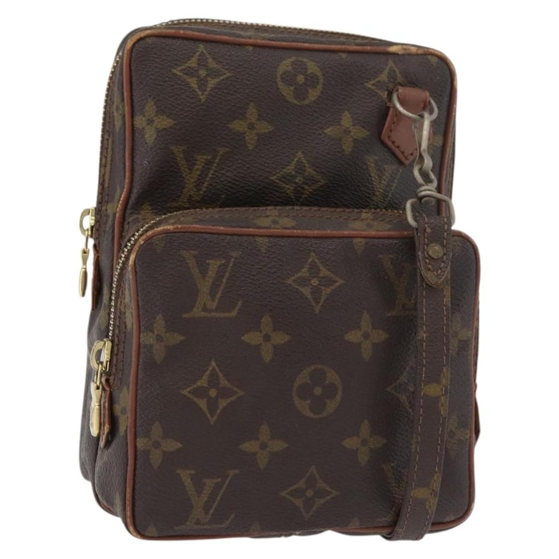 Louis Vuitton M45238 Mini Amazon Monogram Canvas Shoulder Bag: Louis Vuitton M45238 Mini Amazon Monogram Canvas Shoulder Bag Louis Vuitton Monogram Mini Amazon Shoulder Bag in Monogram Canvas. This shoulder bag measures approximately W12cm x H17cm x D7cm (W4.7 x 
