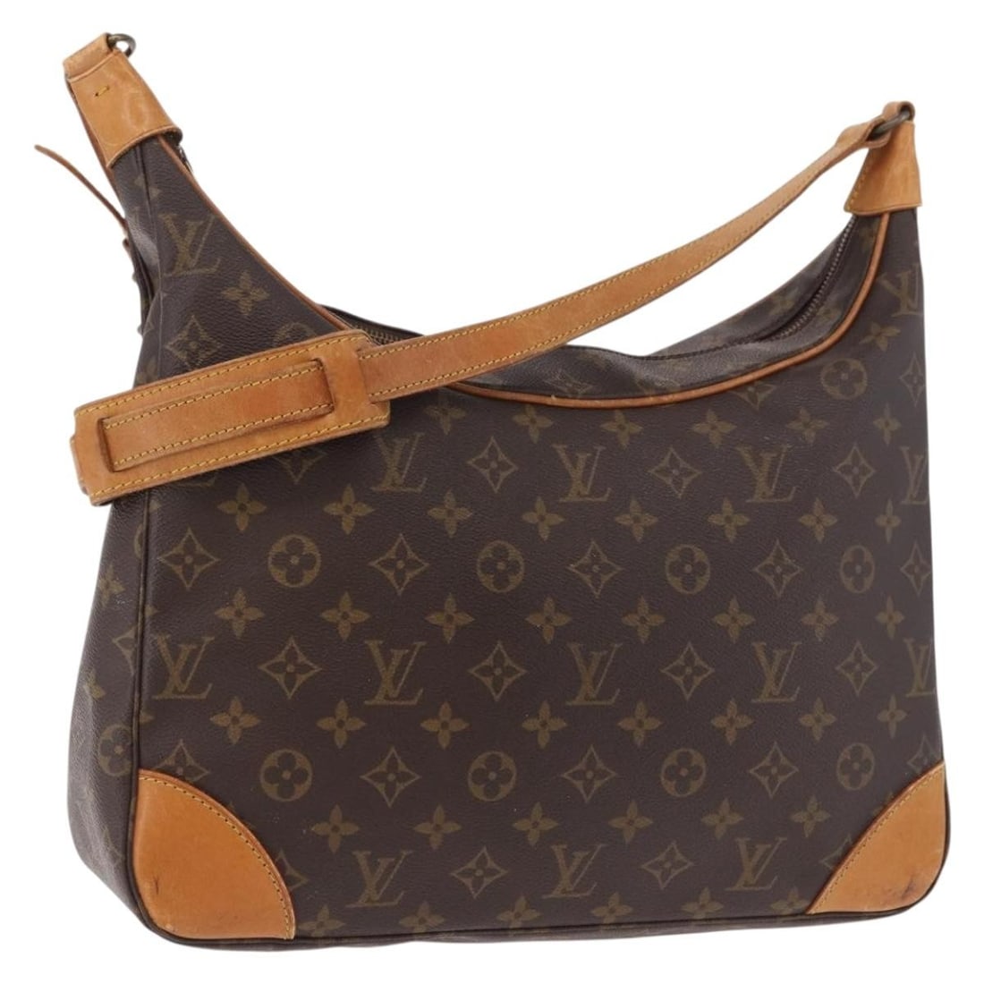 Louis Vuitton M51260 Boulogne 35 Monogram Canvas Shoulder Bag: Louis Vuitton M51260 Boulogne 35 Monogram Canvas Shoulder Bag Louis Vuitton Monogram Boulogne 35 shoulder bag in Monogram canvas, made in France. This women's shoulder bag is offered without the origi