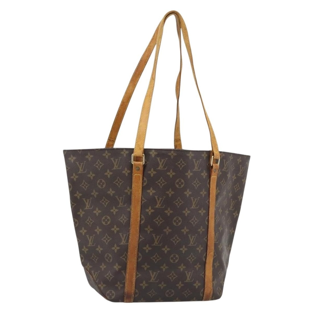 Louis Vuitton M51108 Sac Shopping Monogram Canvas Tote: Louis Vuitton M51108 Sac Shopping Monogram Canvas Tote Louis Vuitton Monogram Sac Shopping Tote Bag, style M51108, made in France. This tote is crafted from Monogram Canvas and features a shoulder dro